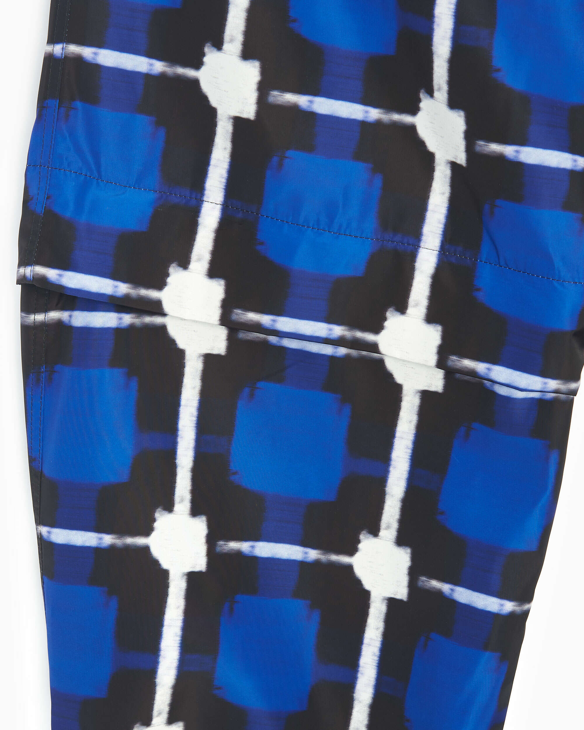 Pants Marcelo Burlon Logo Check Nylon Men's Jogger Pants Men's Pants - CMCA168S21FAB0014501