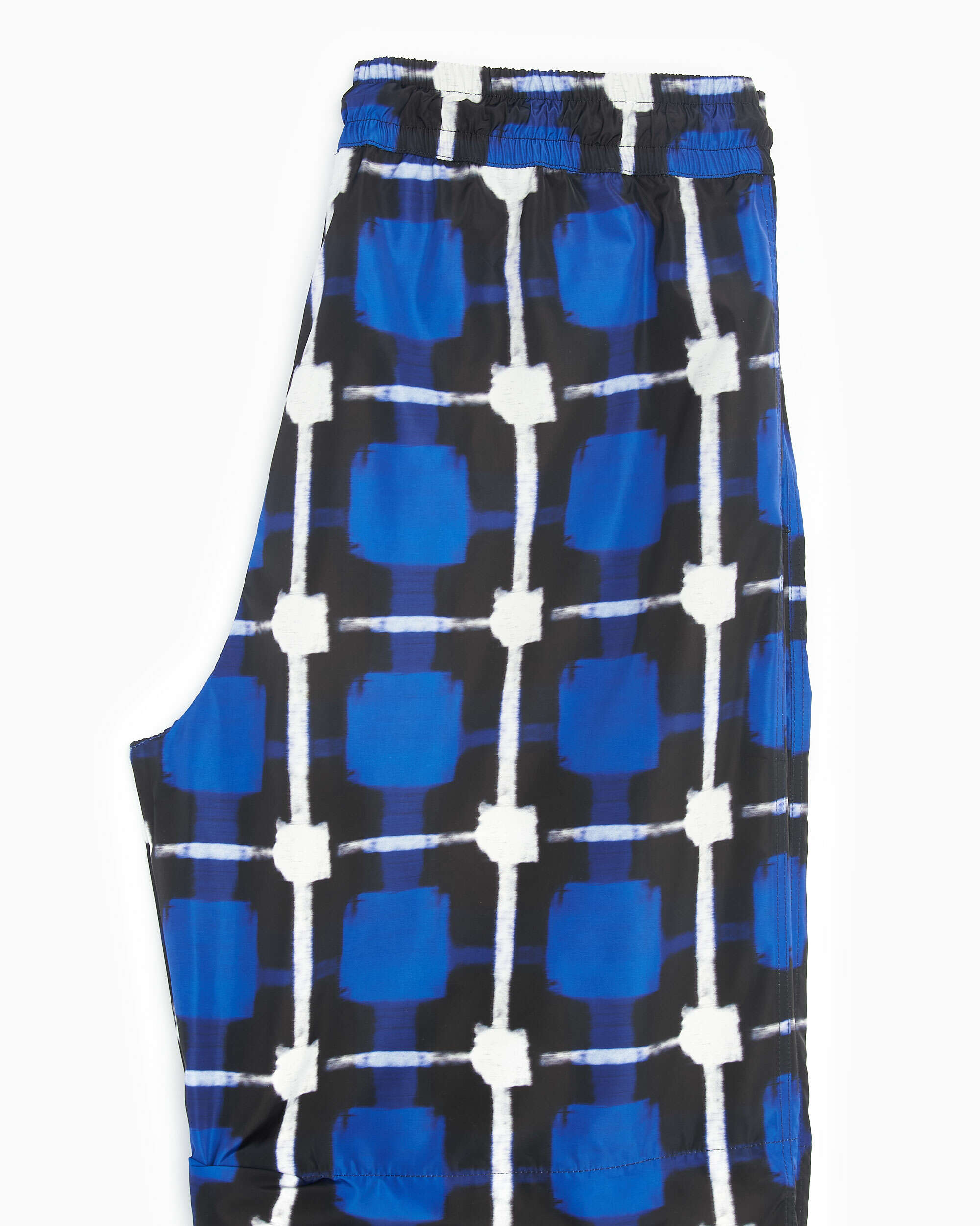 Pants Marcelo Burlon Logo Check Nylon Men's Jogger Pants Men's Pants - CMCA168S21FAB0014501