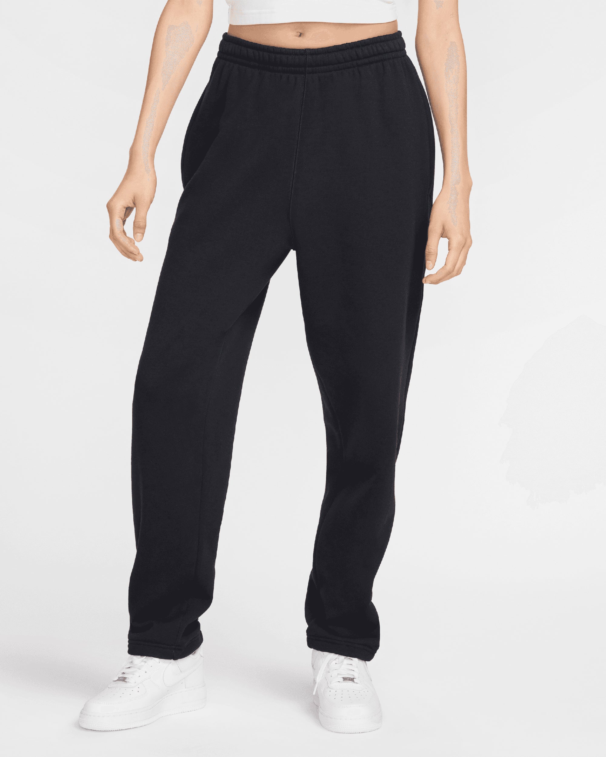 Nike Unisex Wool Classics Open Hem Fleece Pants Unisex Joggers