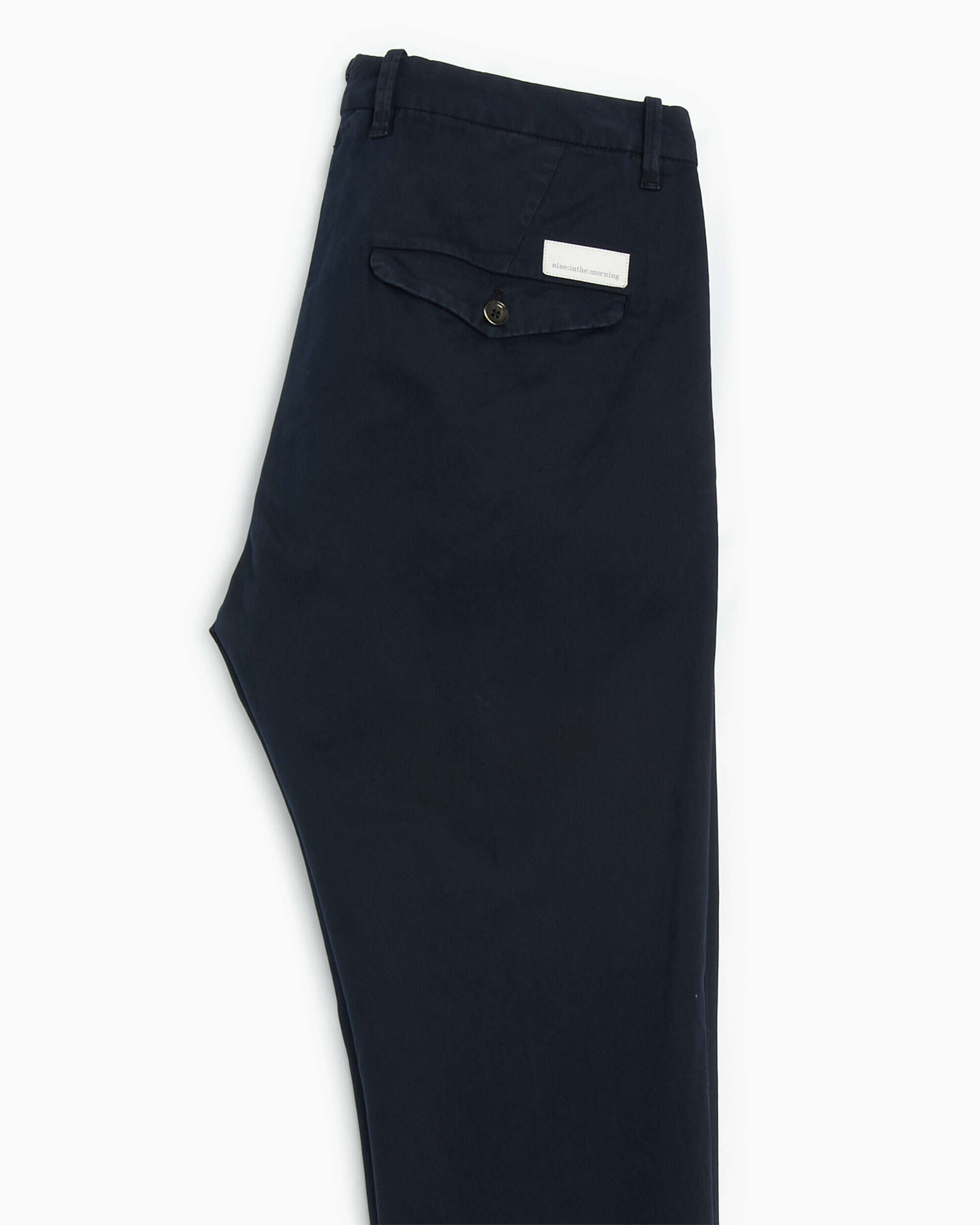 Pants nine:inthe:morning Pierre Men's High Waist Chino Pants - 9FW21-RR37-BLU-NAVY