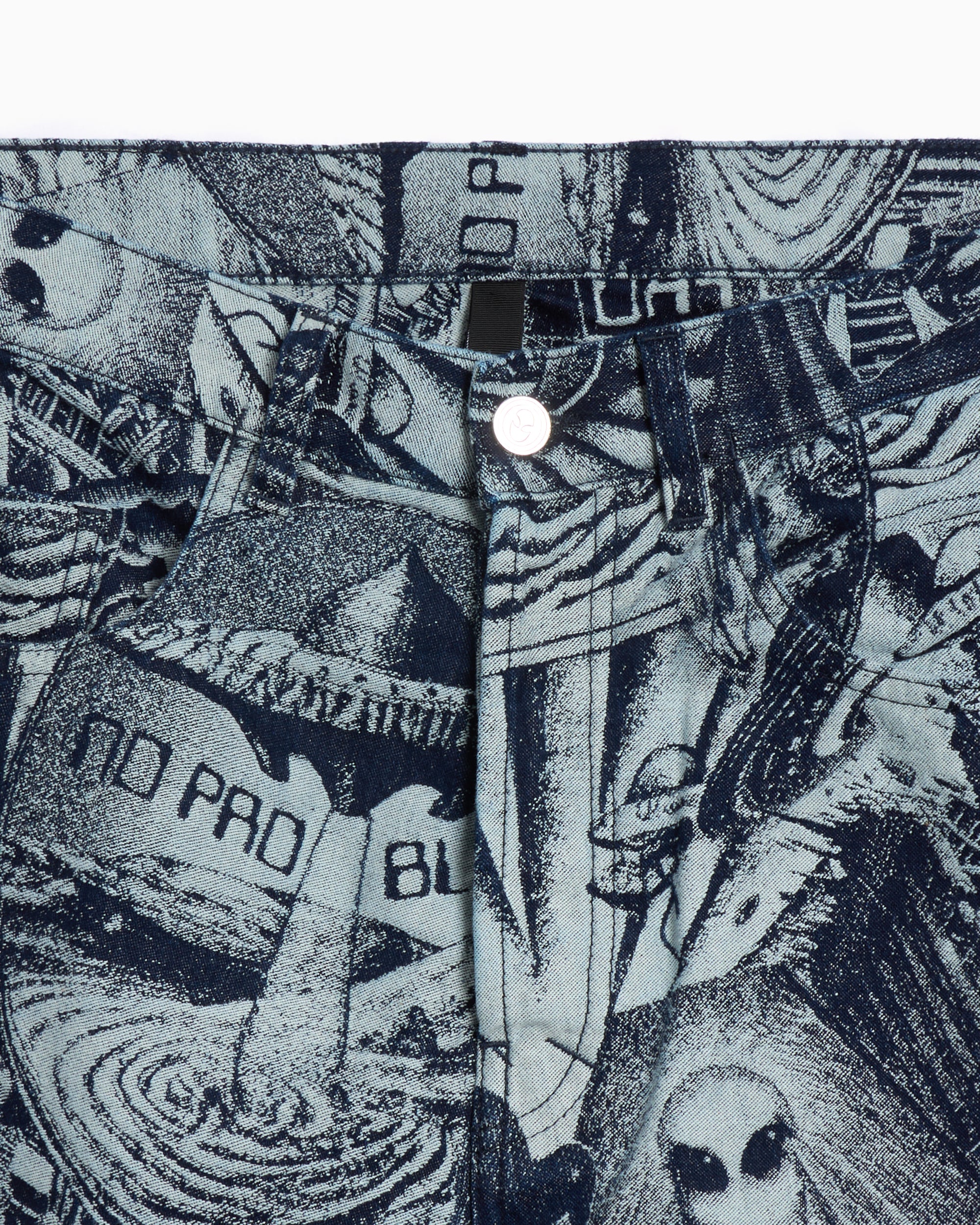 No Problemo Apocalypse Jacquard Men's Baggy Pants Relaxed Men's Baggy