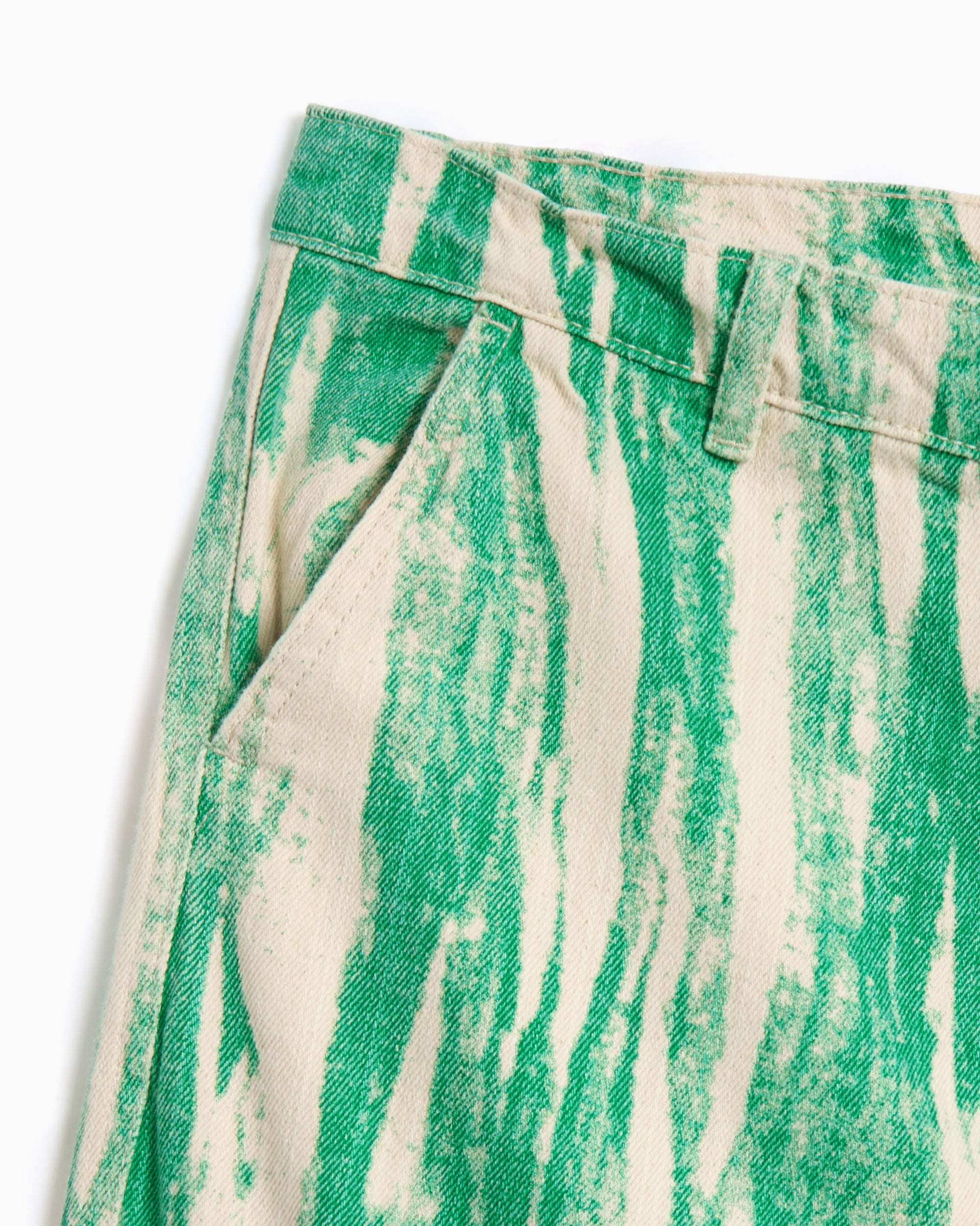 Pants Pleasures Buzz Men's Cargo Pants Relaxed Men's Cargo Pants - P25SP041-GREEN