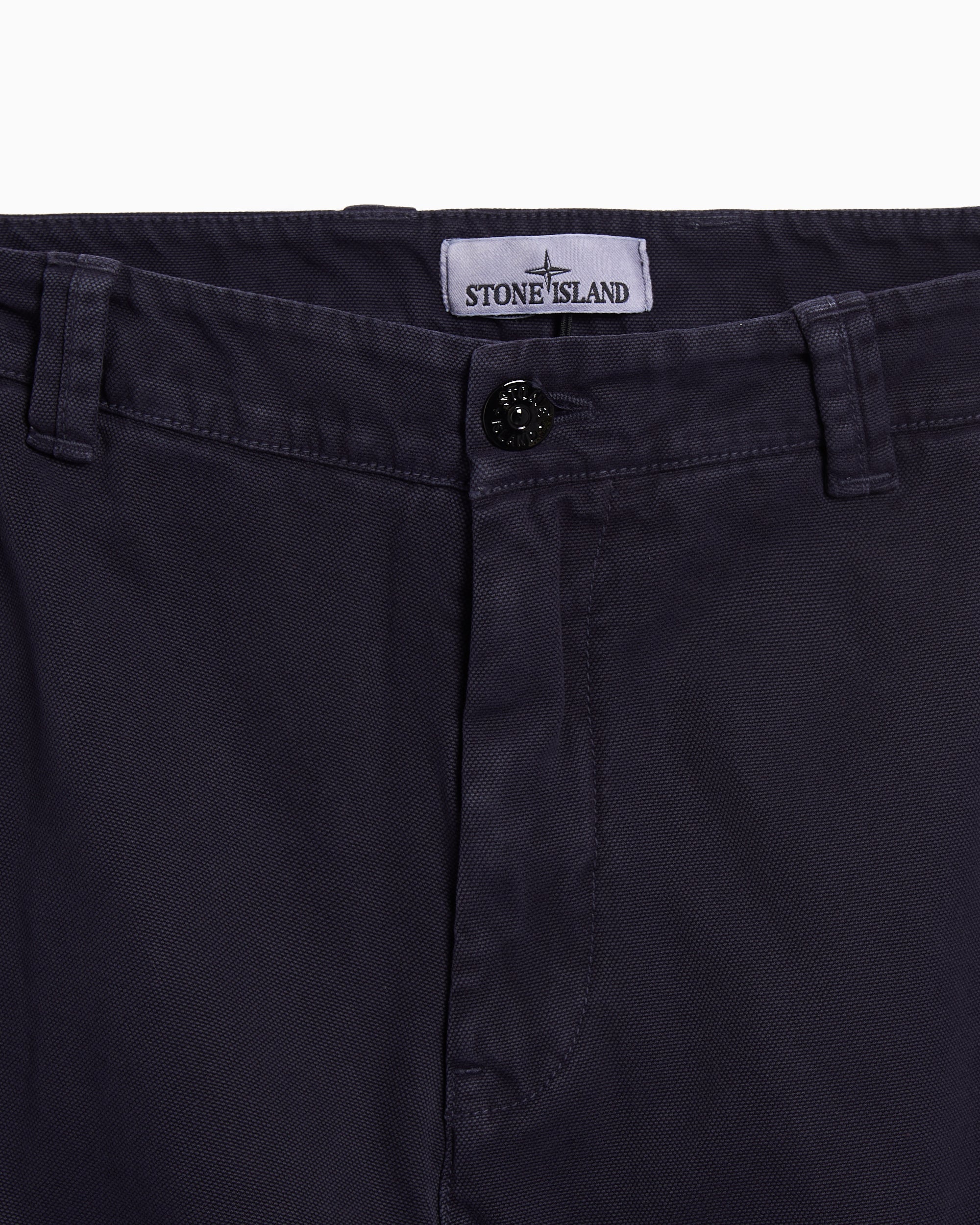Stone Island Worn Effect Relaxed Men's Chino Pants