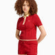 adidas Originals Cable Knit Cali Slim Women's Polo Shirt