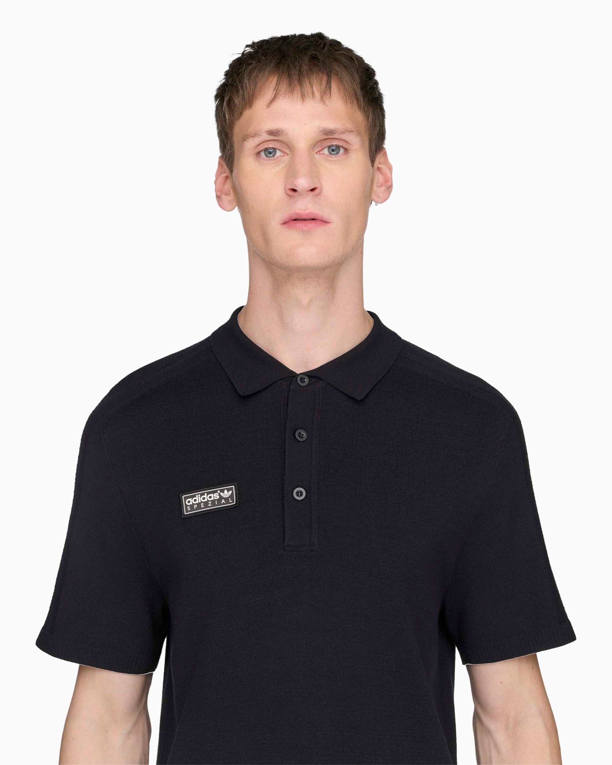 adidas SPEZIAL ポロシャツ adidas Originals SPZL Bispham Logo Relaxed Men's Polo Shirt