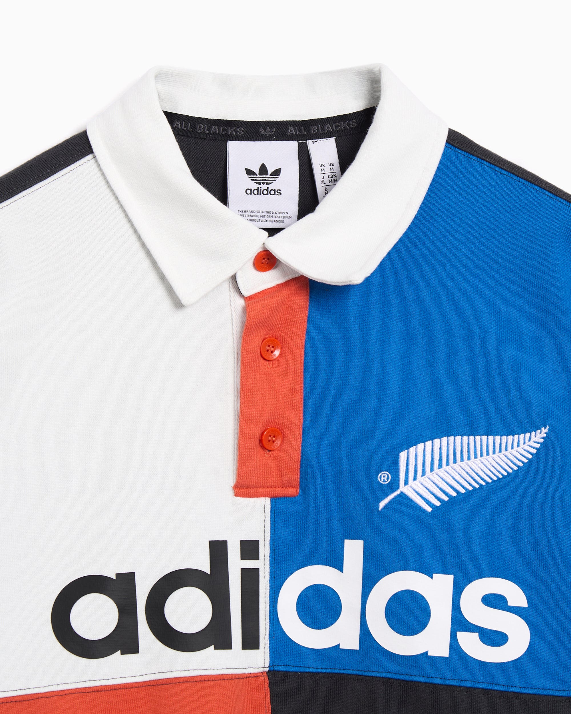 Polo shirts adidas Originals x All Blacks Heritage Logo Relaxed Men's Polo Shirt - KG4638
