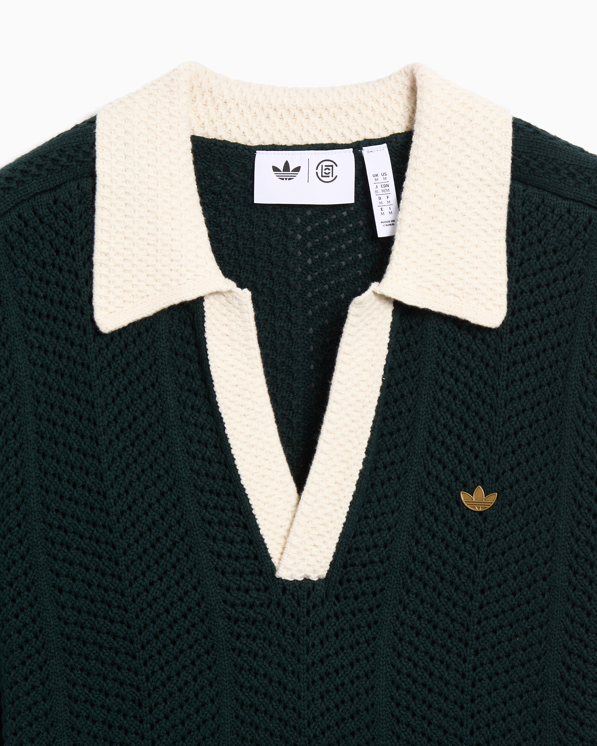 adidas Originals x CLOT Pique Unisex Polo Shirt