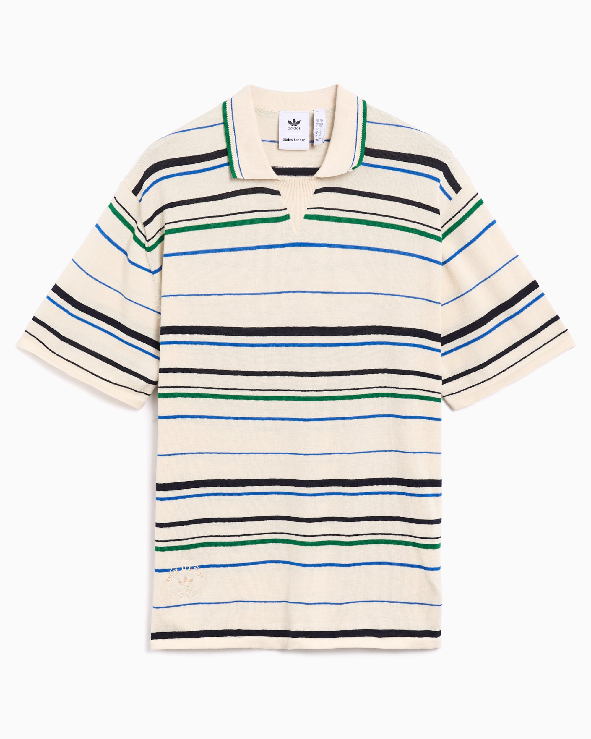 Polo shirts adidas Originals x Wales Bonner Knit Men's Polo Shirt - JM8203