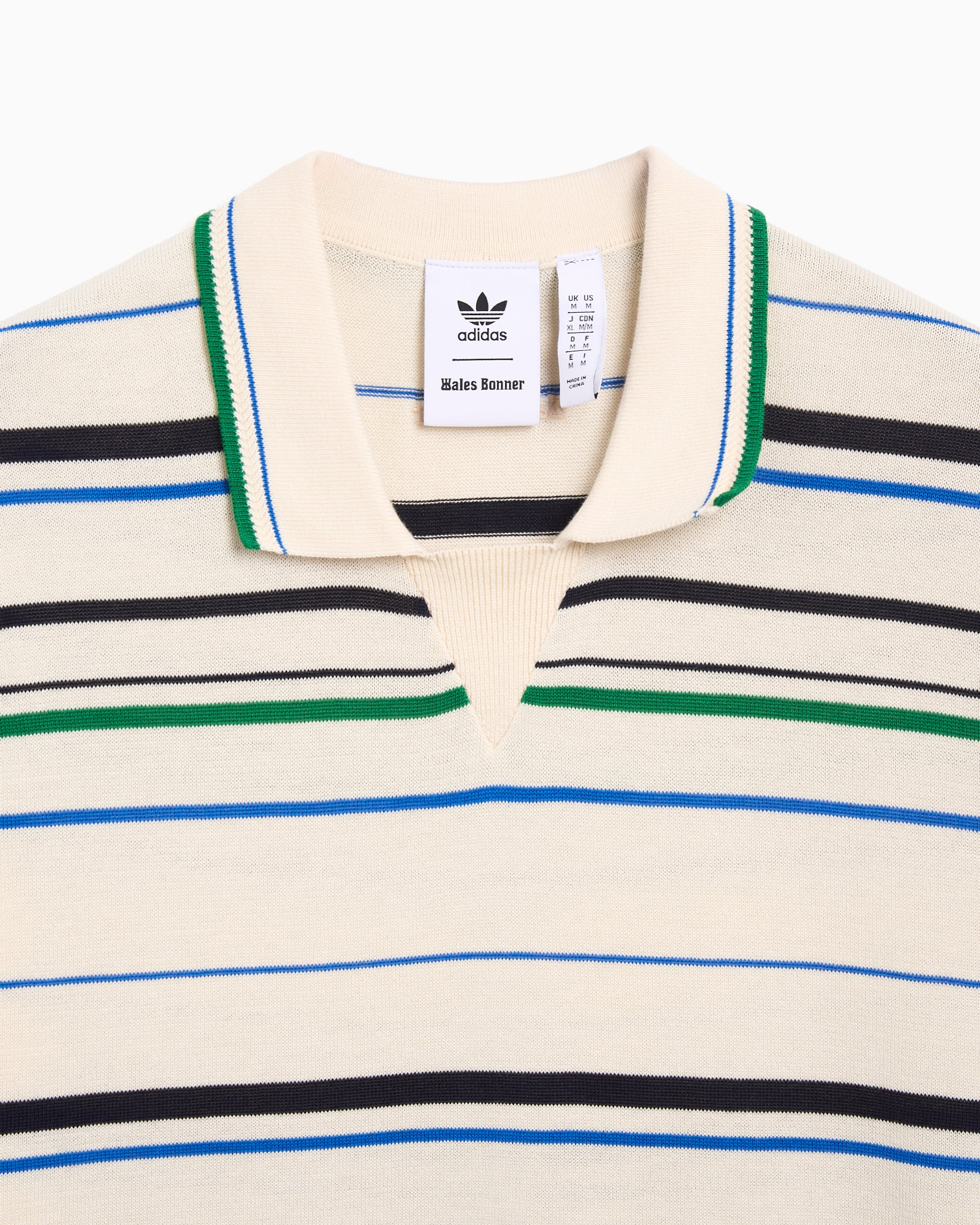 Polo shirts adidas Originals x Wales Bonner Knit Men's Polo Shirt - JM8203