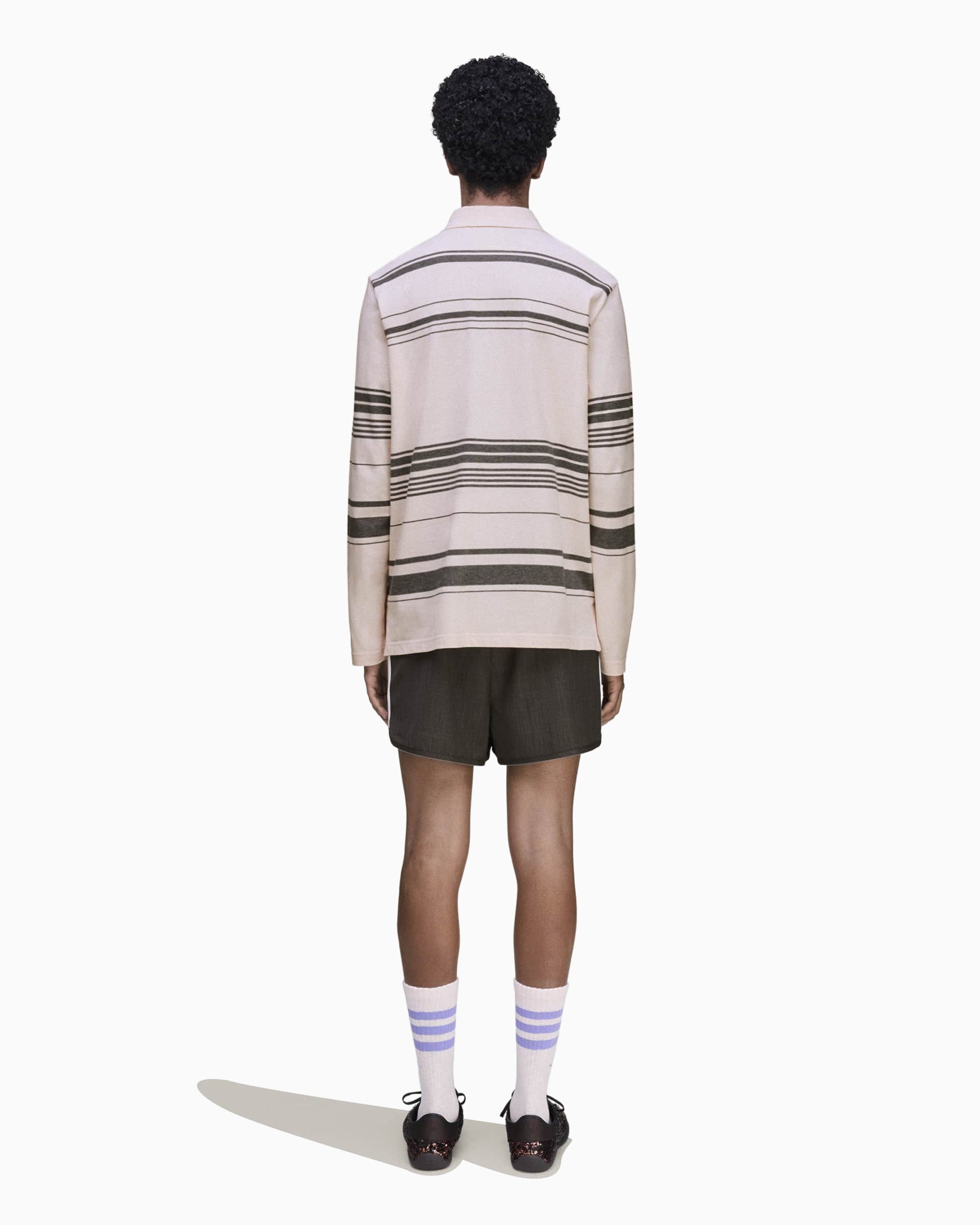 Polo shirts adidas Originals x Wales Bonner Striped Men's Polo Shirt - KB2298