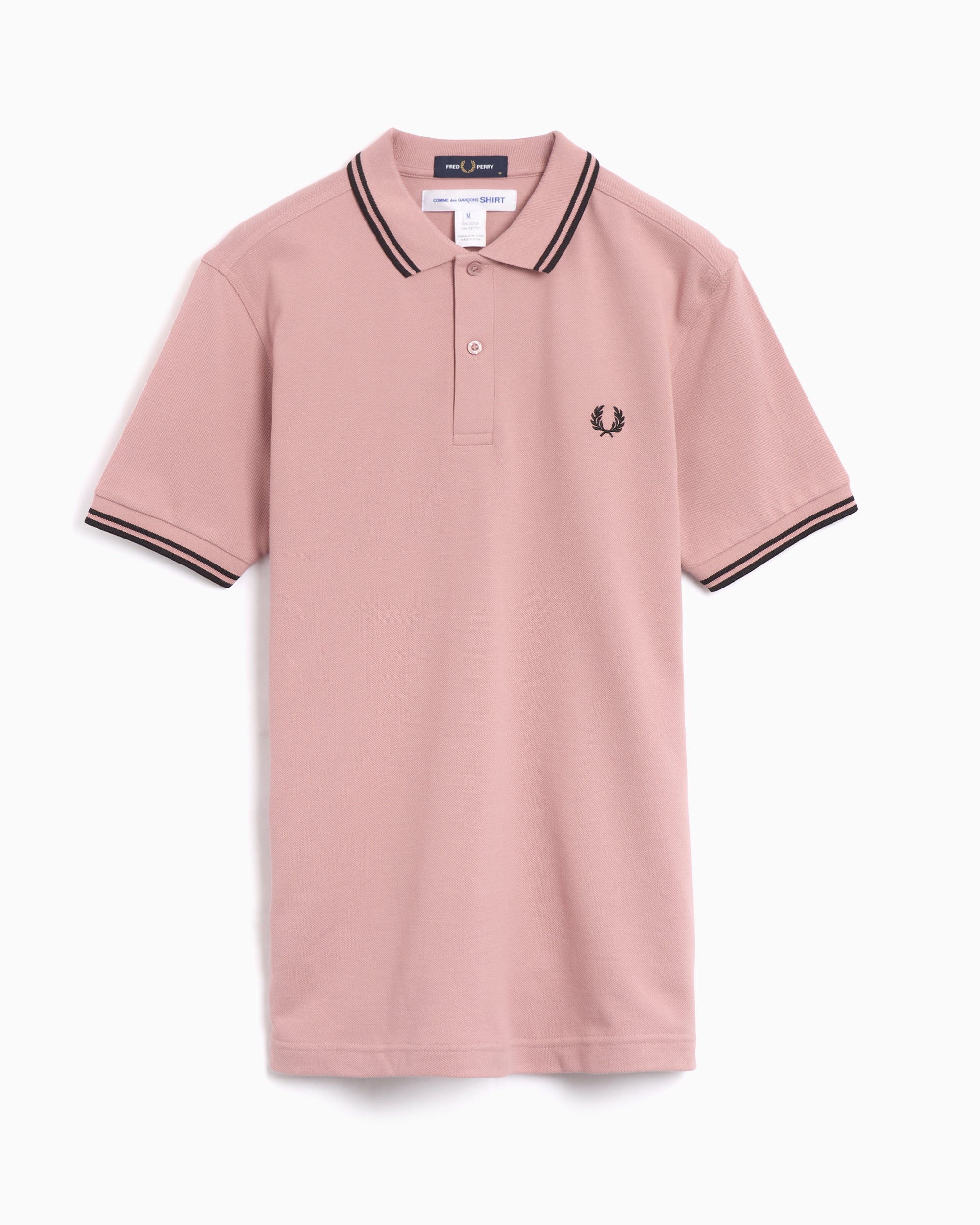 Comme Des Garçons Shirt x Fred Perry Freedom Is Energy Men's Polo Shir