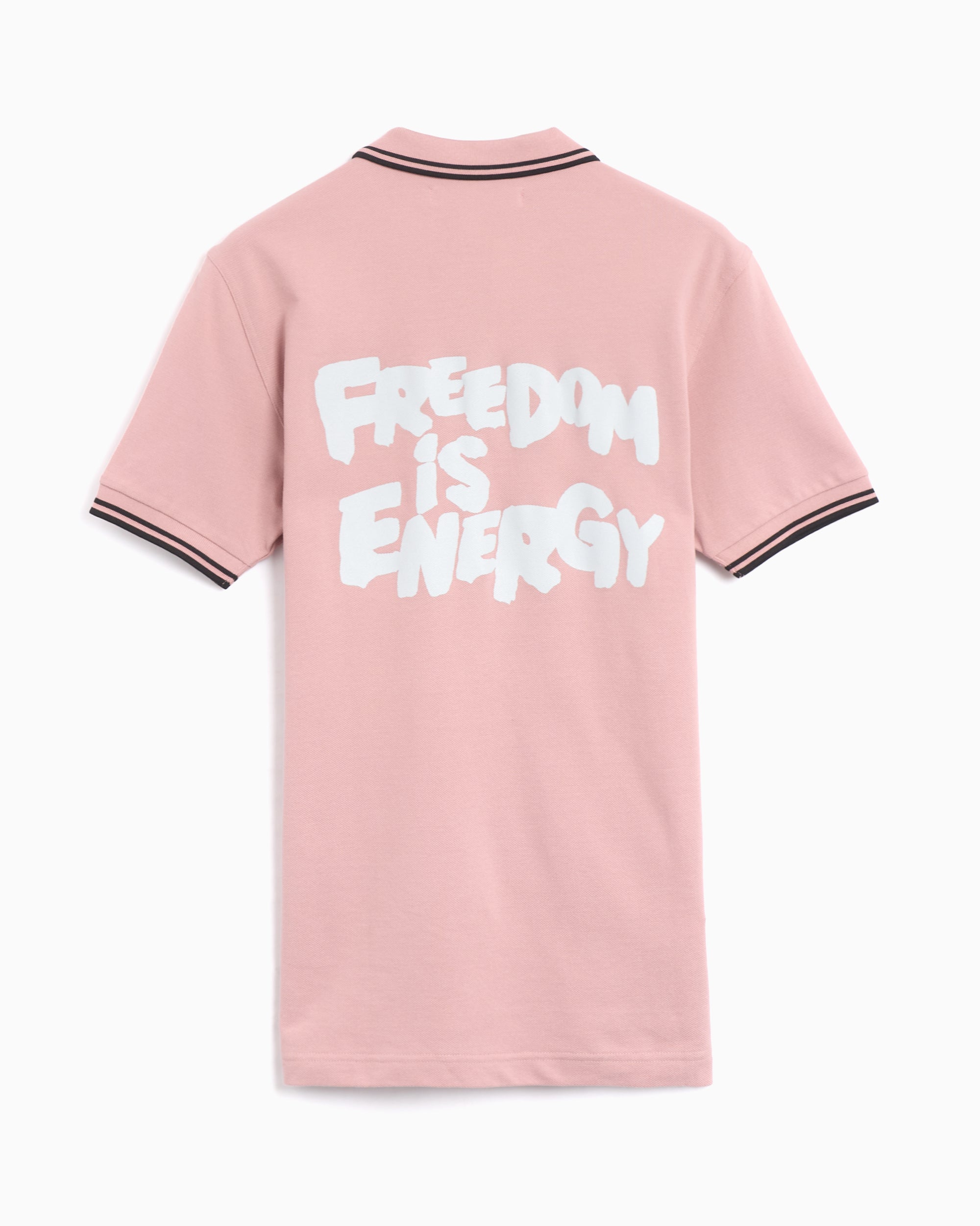 Comme Des Garçons Shirt x Fred Perry Freedom Is Energy Men's Polo Shir