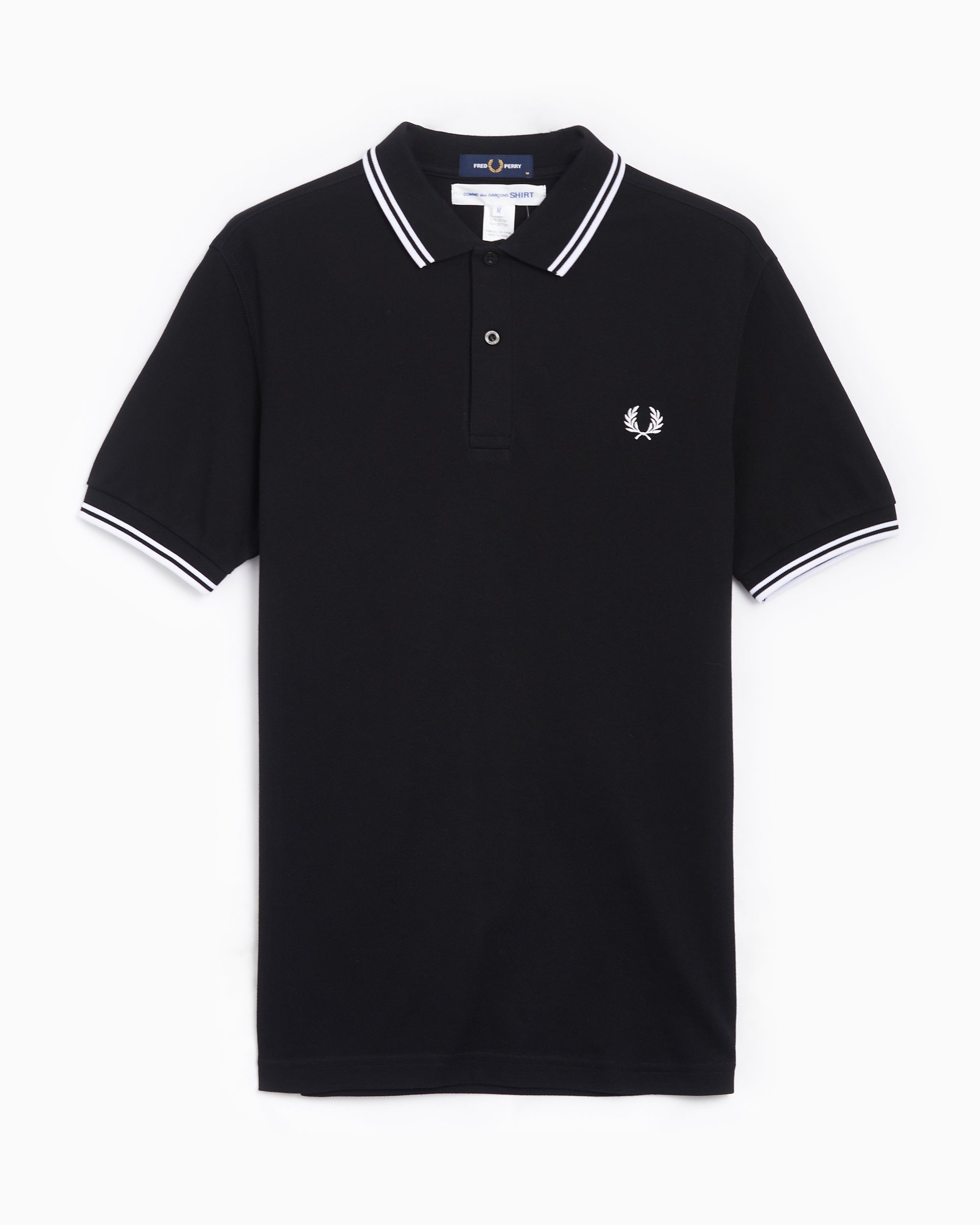 Comme des Garçons SHIRT x Fred Perry ポロ Comme Des Garçons Shirt Polo Con Logo Bordado De Comme Des Garçons