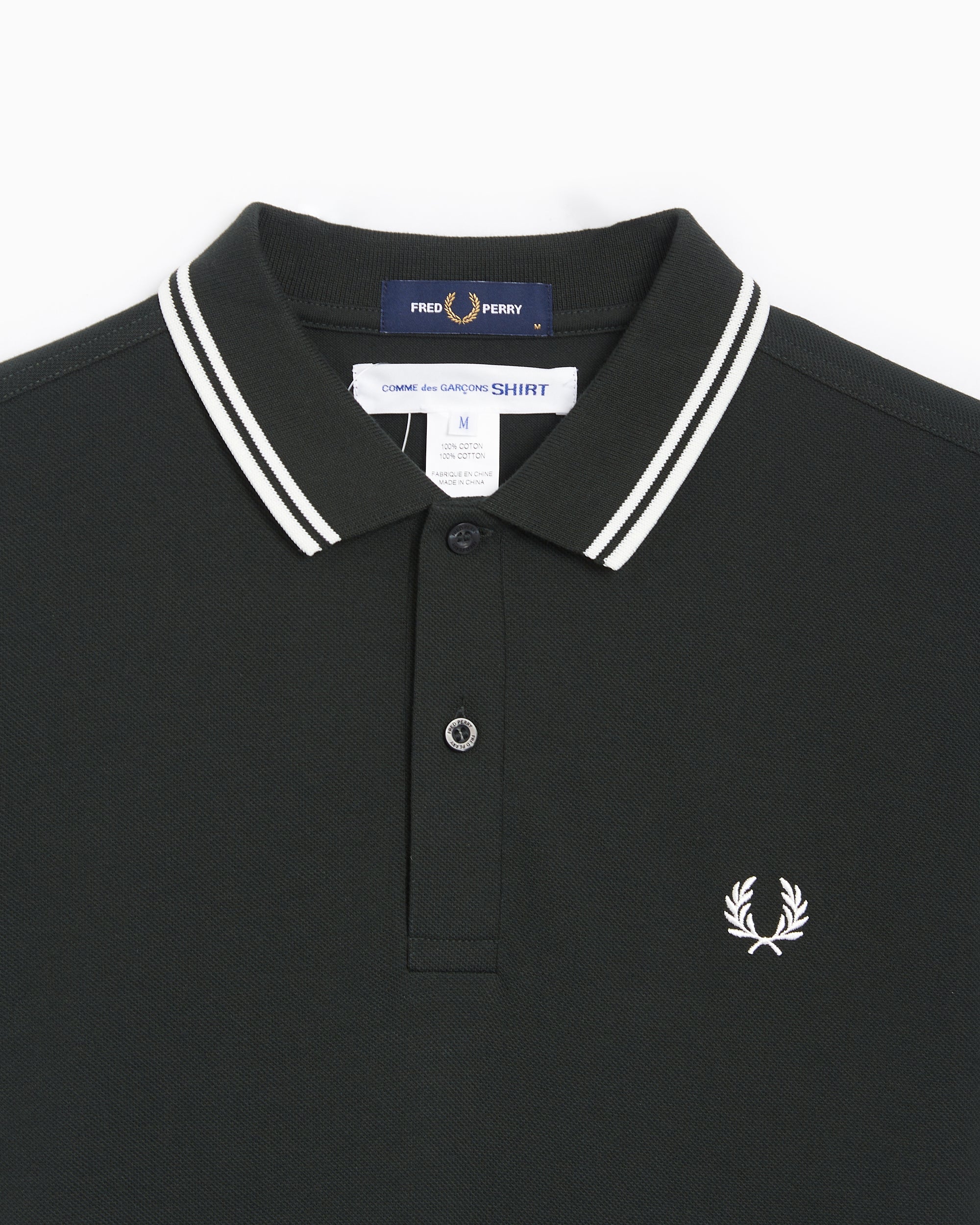 Comme Des Garçons Shirt x Fred Perry Men's Polo Shirt