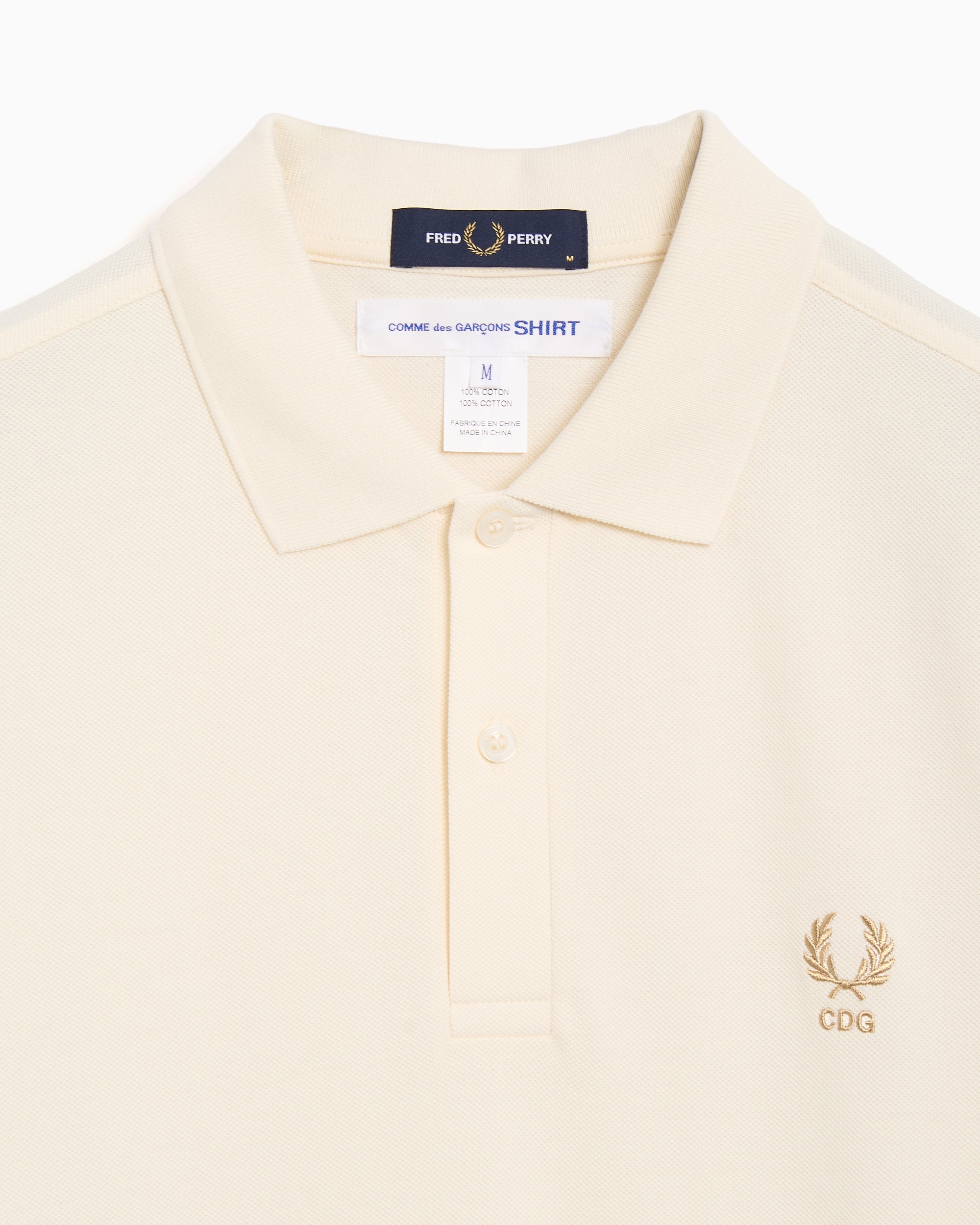 Comme des Garçons SHIRT x Fred Perry ポロ Comme Des Garçons Shirt x Fred Perry Men's Polo Shirt