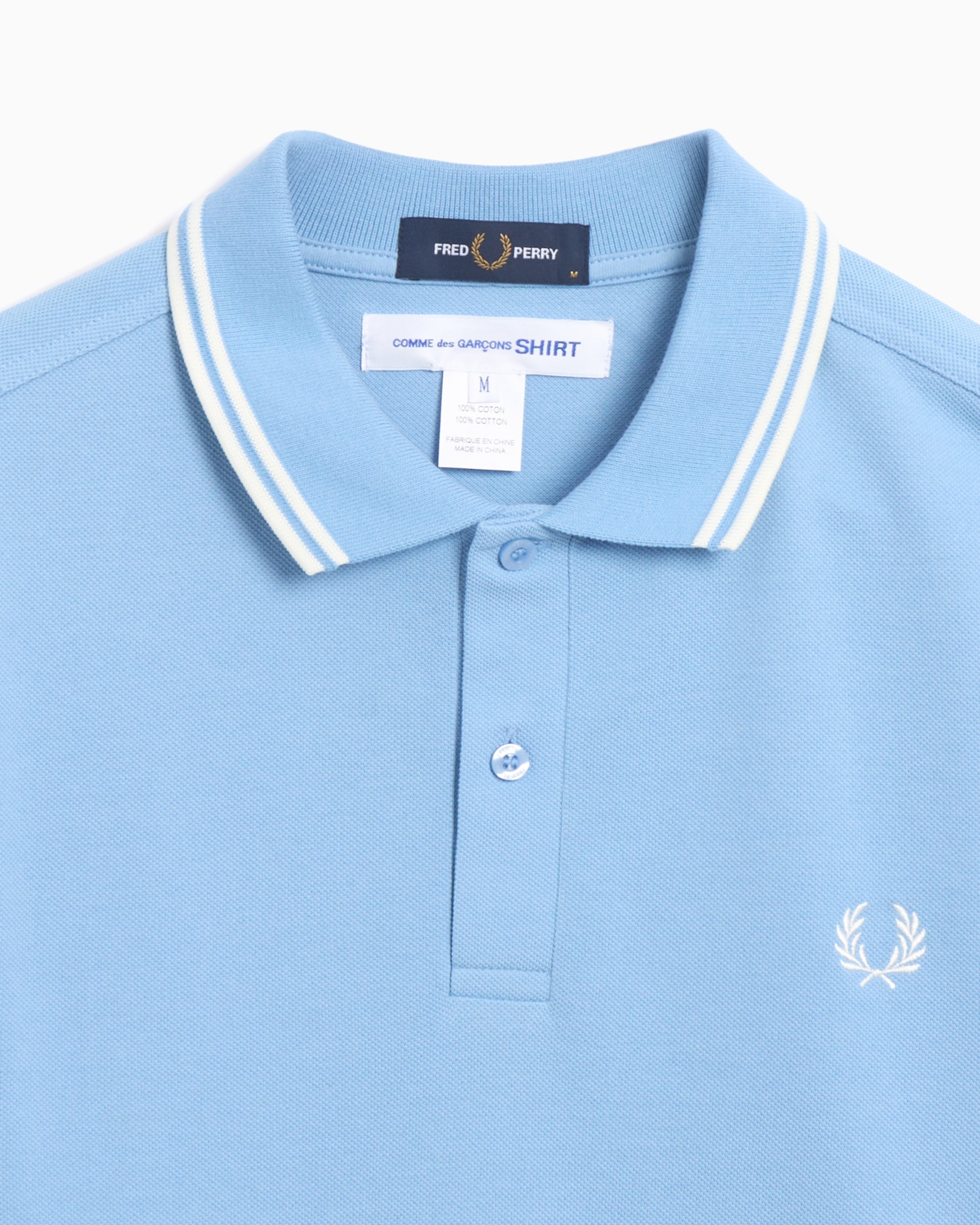Comme Des Garçons Shirt x Fred Perry Strong Will Men's Polo Shirt