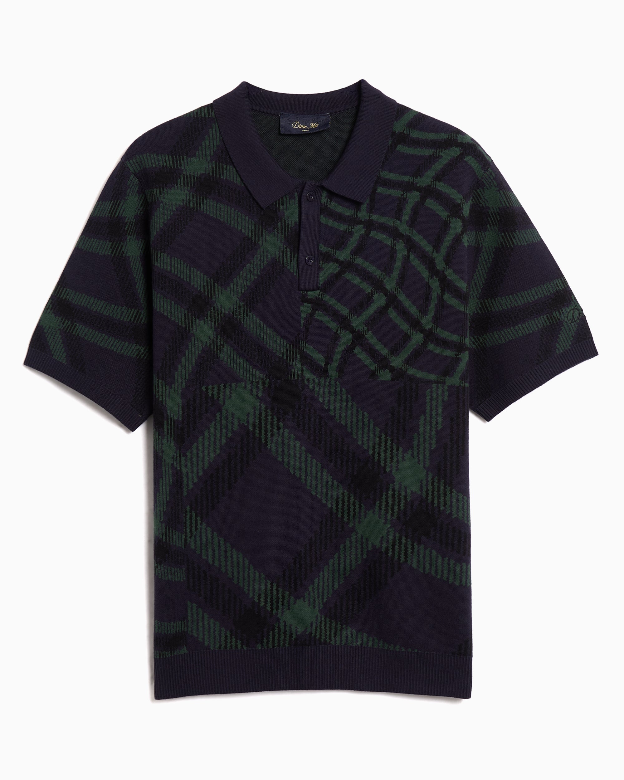 Polo shirts Dime MTL Antique Graphic Men's Polo Shirt - DIMESP258NVY