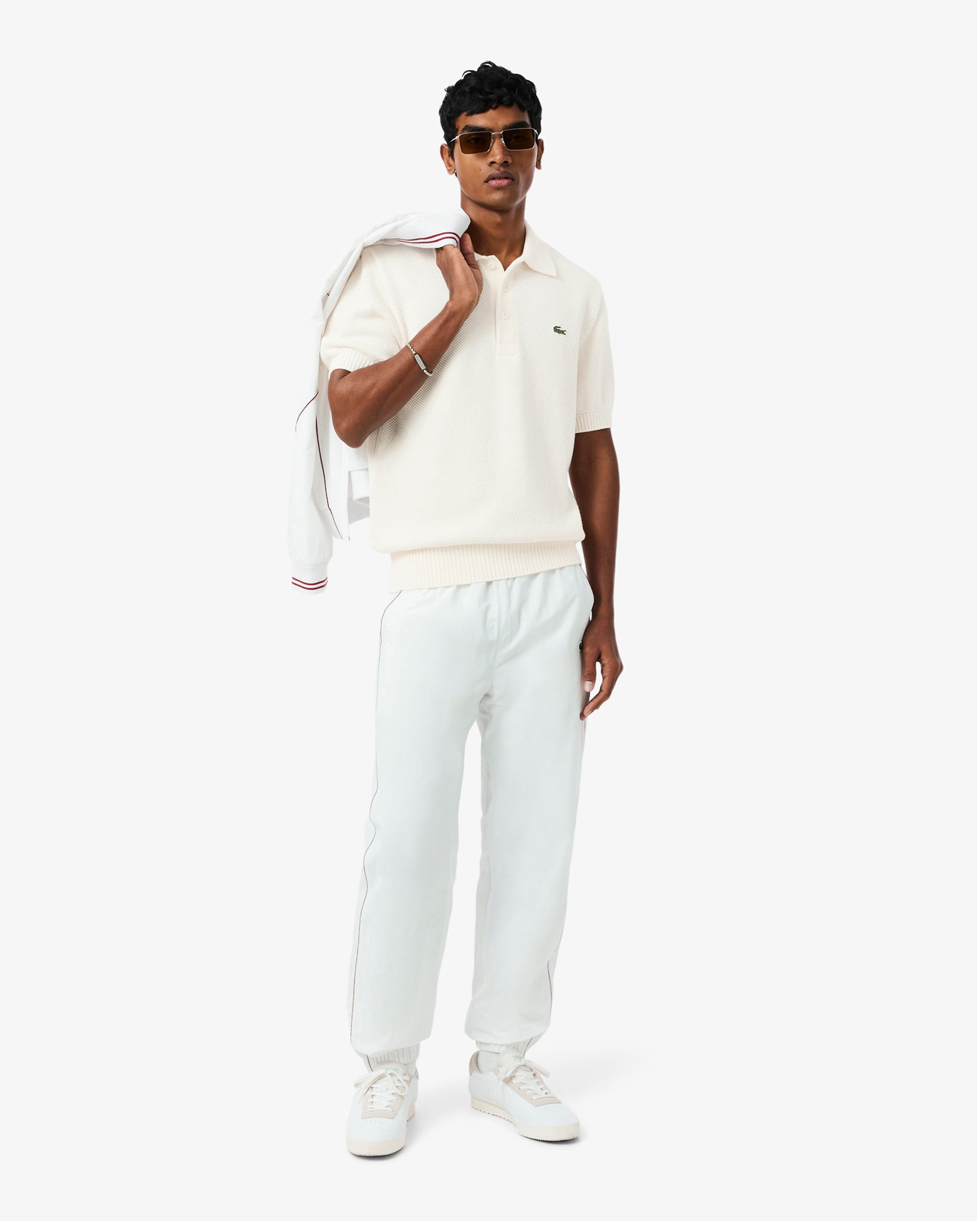 Polo shirts Lacoste Re-edition Logo Relaxed Men's Polo Shirt - AH1028-00-70V