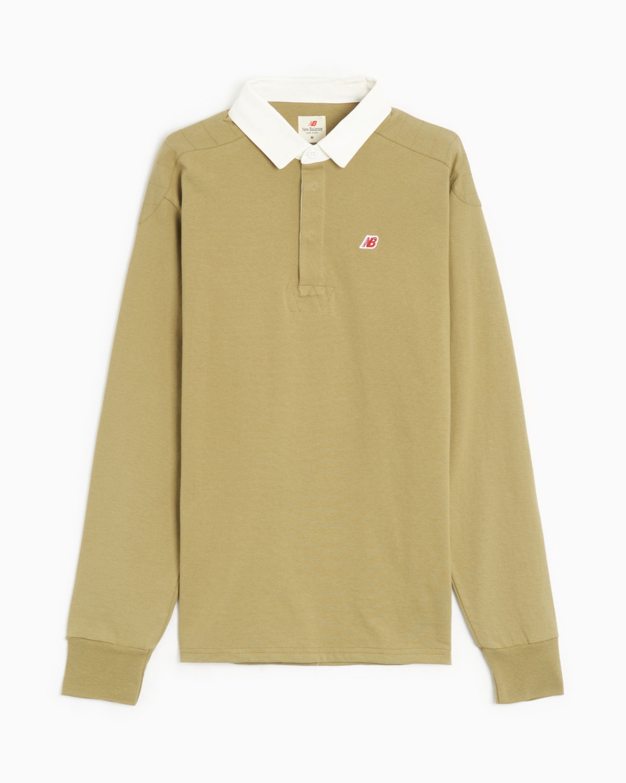 Polo shirts New Balance Made In USA Men's Long Sleeve Polo Men's Polo Shirt - MT33545-TCO