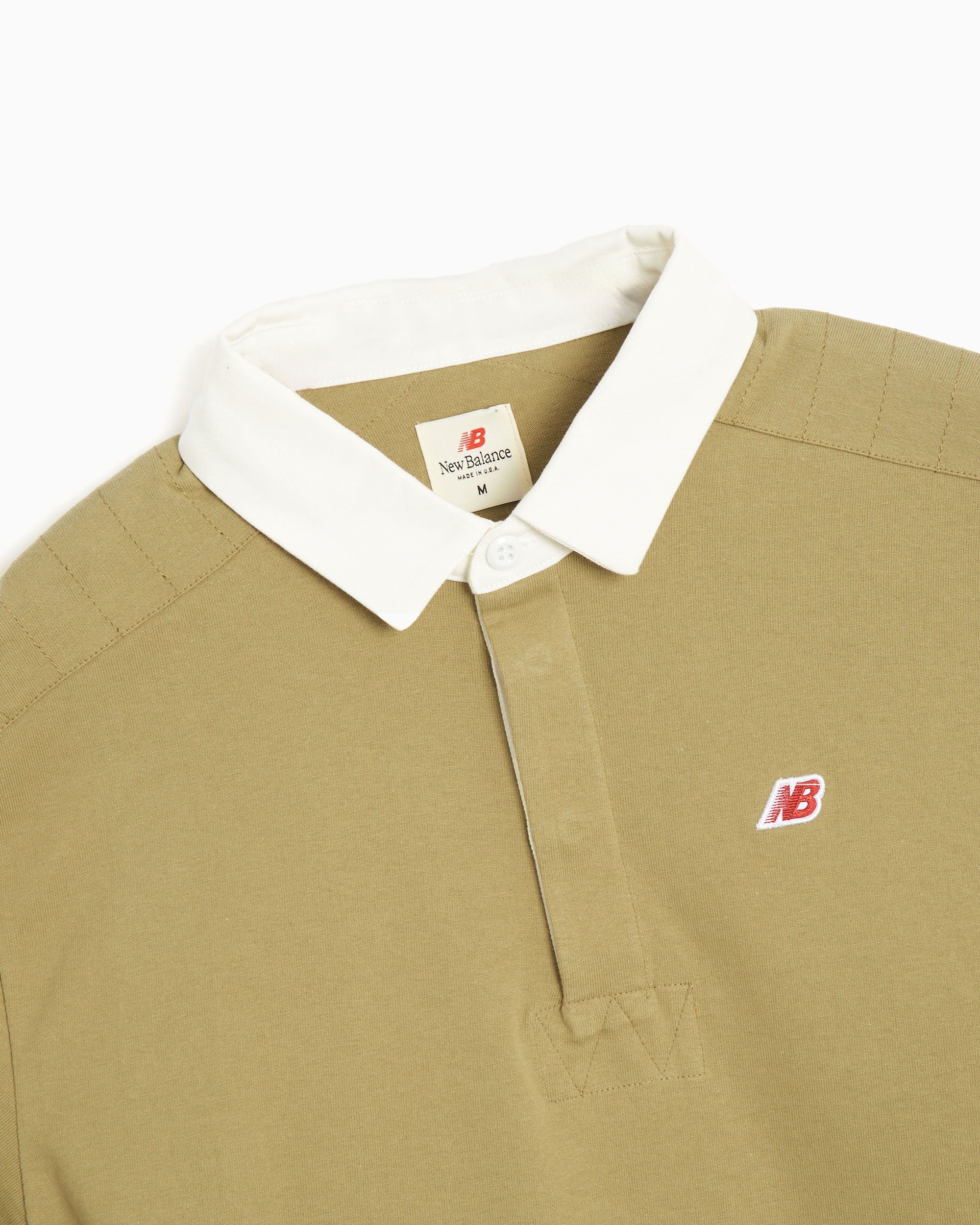 Polo shirts New Balance Made In USA Men's Long Sleeve Polo Men's Polo Shirt - MT33545-TCO