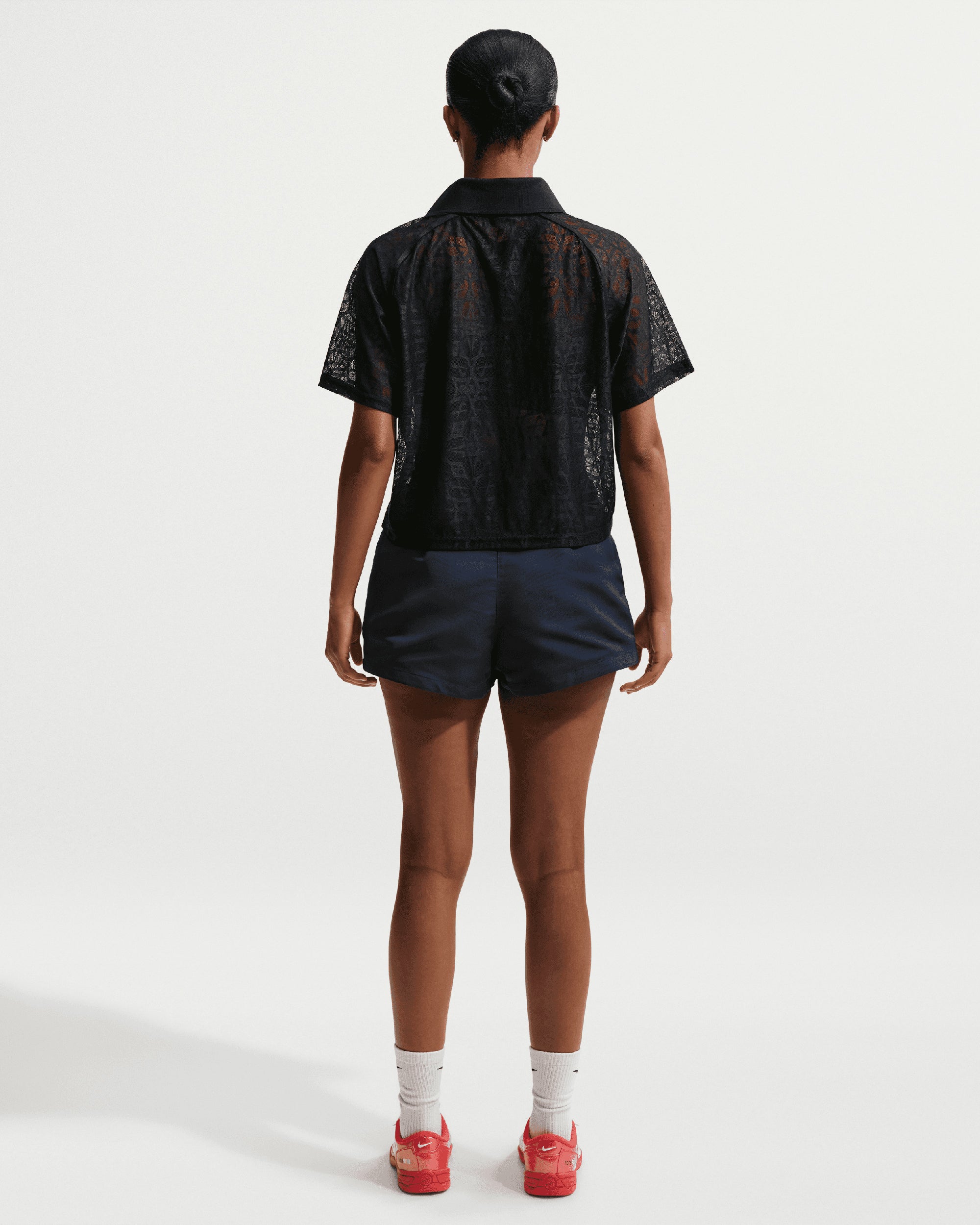 Polo shirts Nike Sportswear Lace Relaxed Women's Polo Shirt - IF0520-010