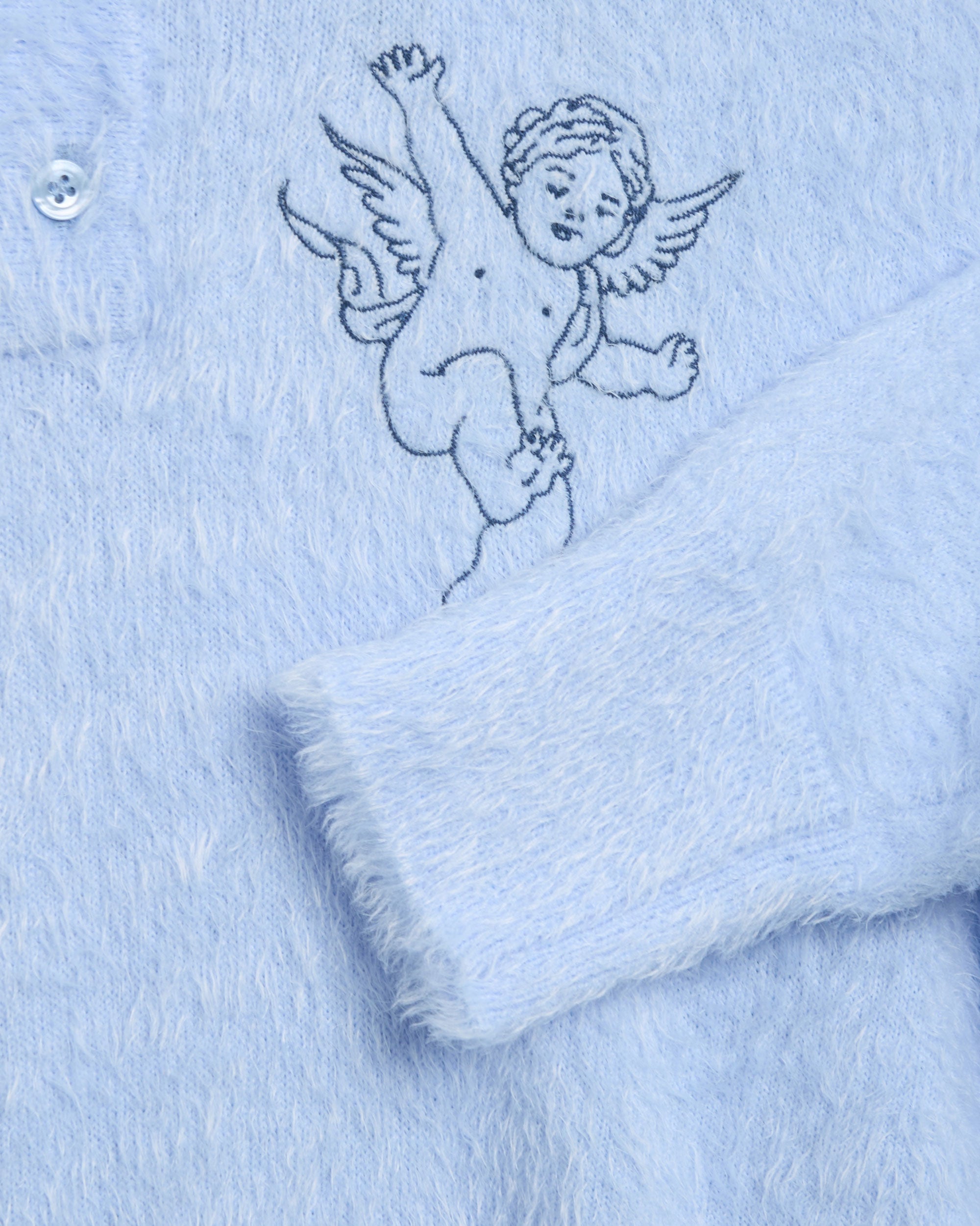 Rassvet Angel Men's Mohair Knit Polo Men's Polo Shirt