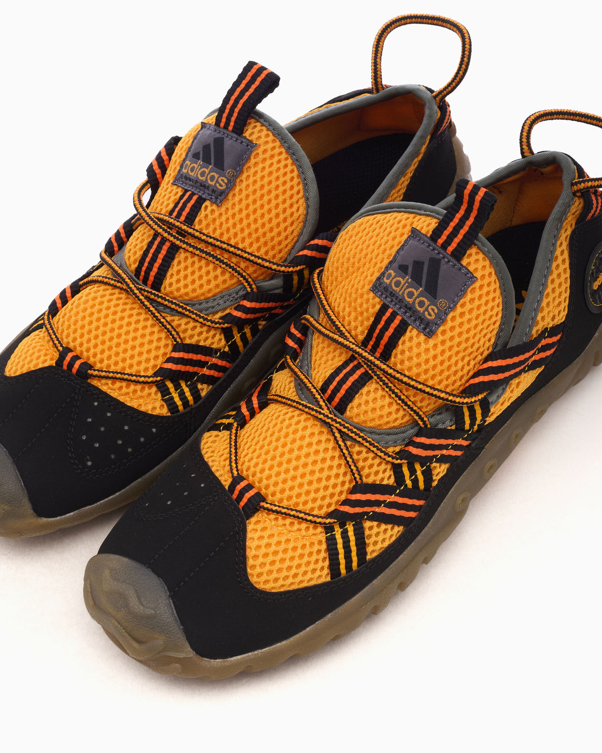Adidas Water Moc Equipment Shoes Mens 10.5 /Womens 11.5 Black Orange Slip On NEW ADIDAS ORIGINALS Water Moc EQT grosgrain-trimmed mesh  main image 3