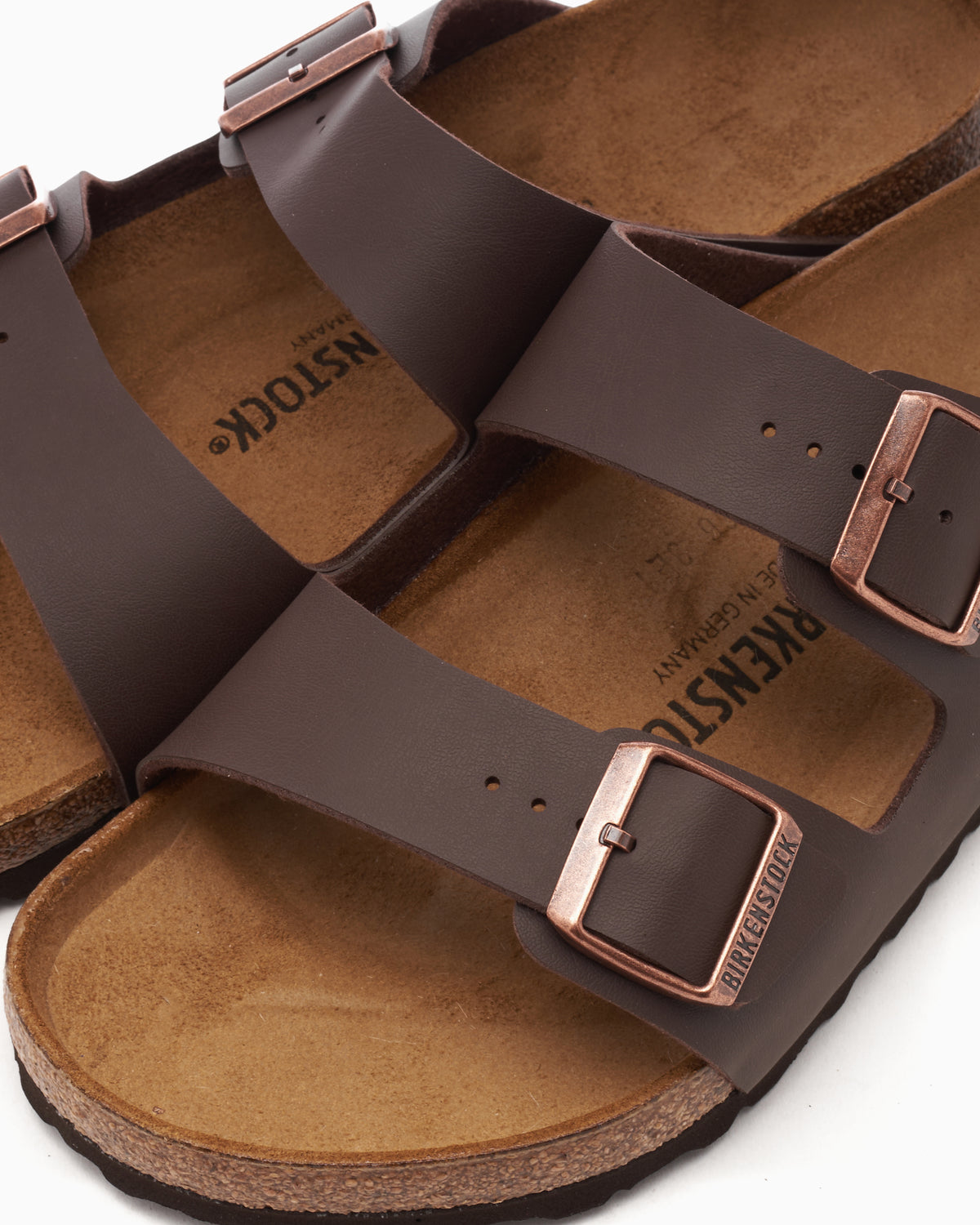 Birkenstock Men Arizona Birko-Flor Sandals leather suede Brown SZ10. Birkenstock Arizona | Men main image 2