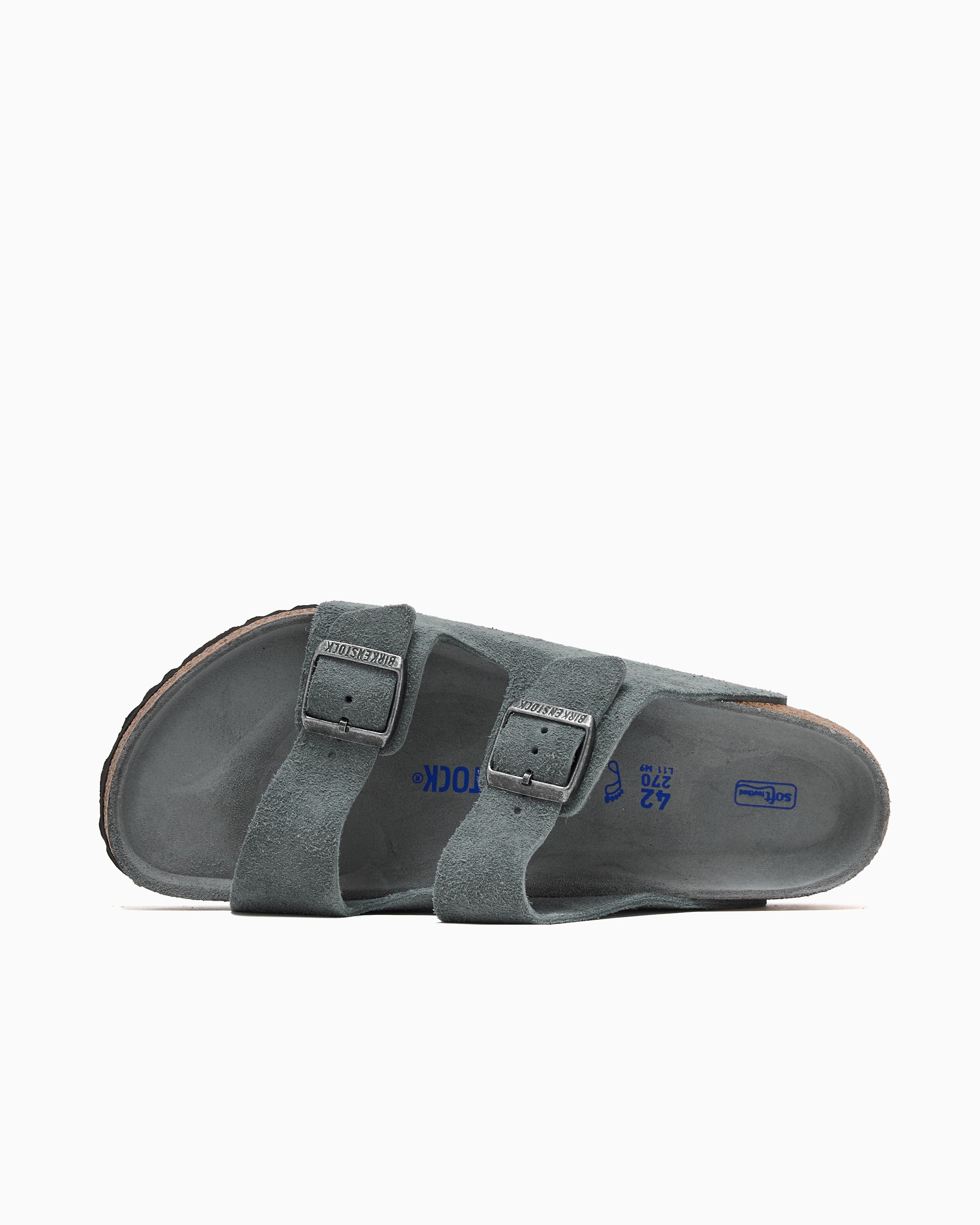 BIRKENSTOCK Arizona Soft Footbed Suede Leather Regular