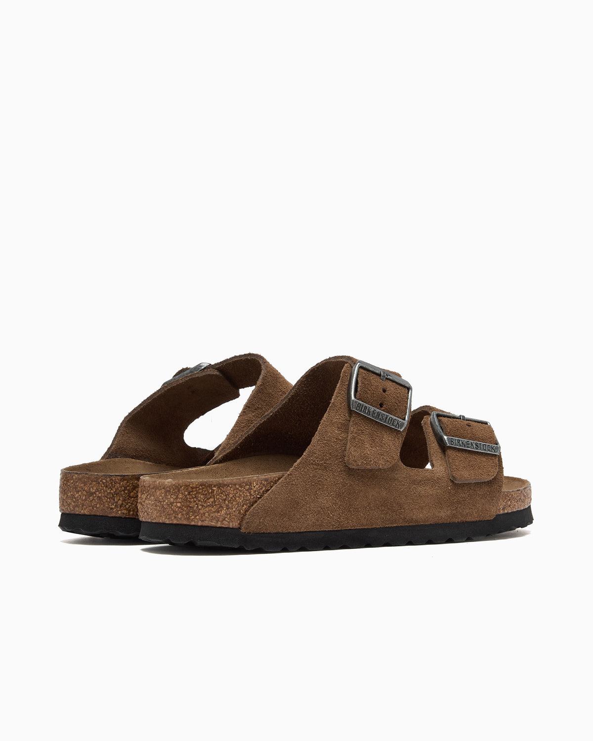 BIRKENSTOCK Arizona Soft Footbed Suede Leather Slide Narrow