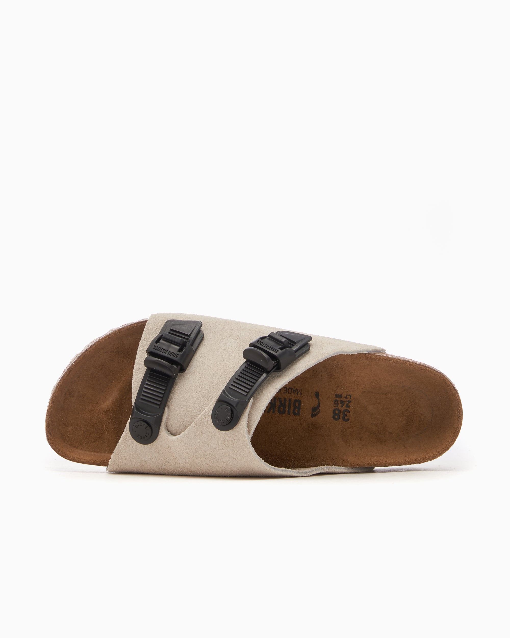 BIRKENSTOCK×Edition Zurich Techライトベージュ43 Birkenstock Zurich Suede Embossed Narrow Wmn Flip-flops - beige