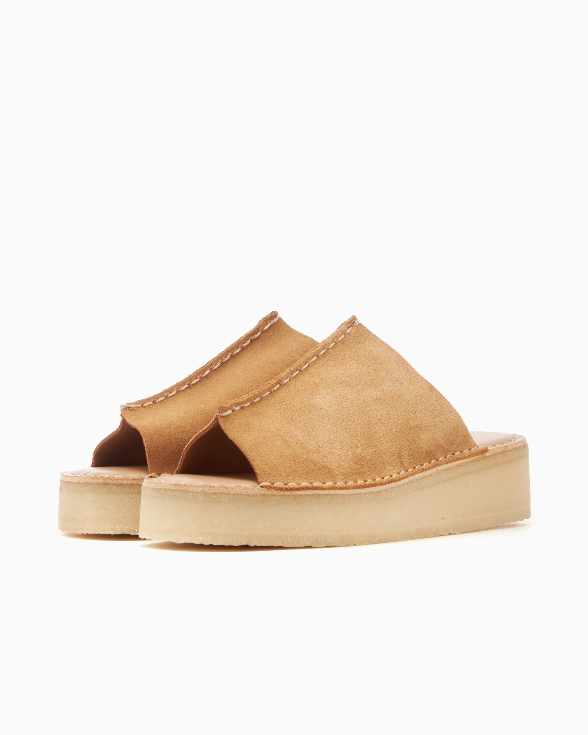 Sandals Clarks Wedge Women's Slide Mid - 261758954
