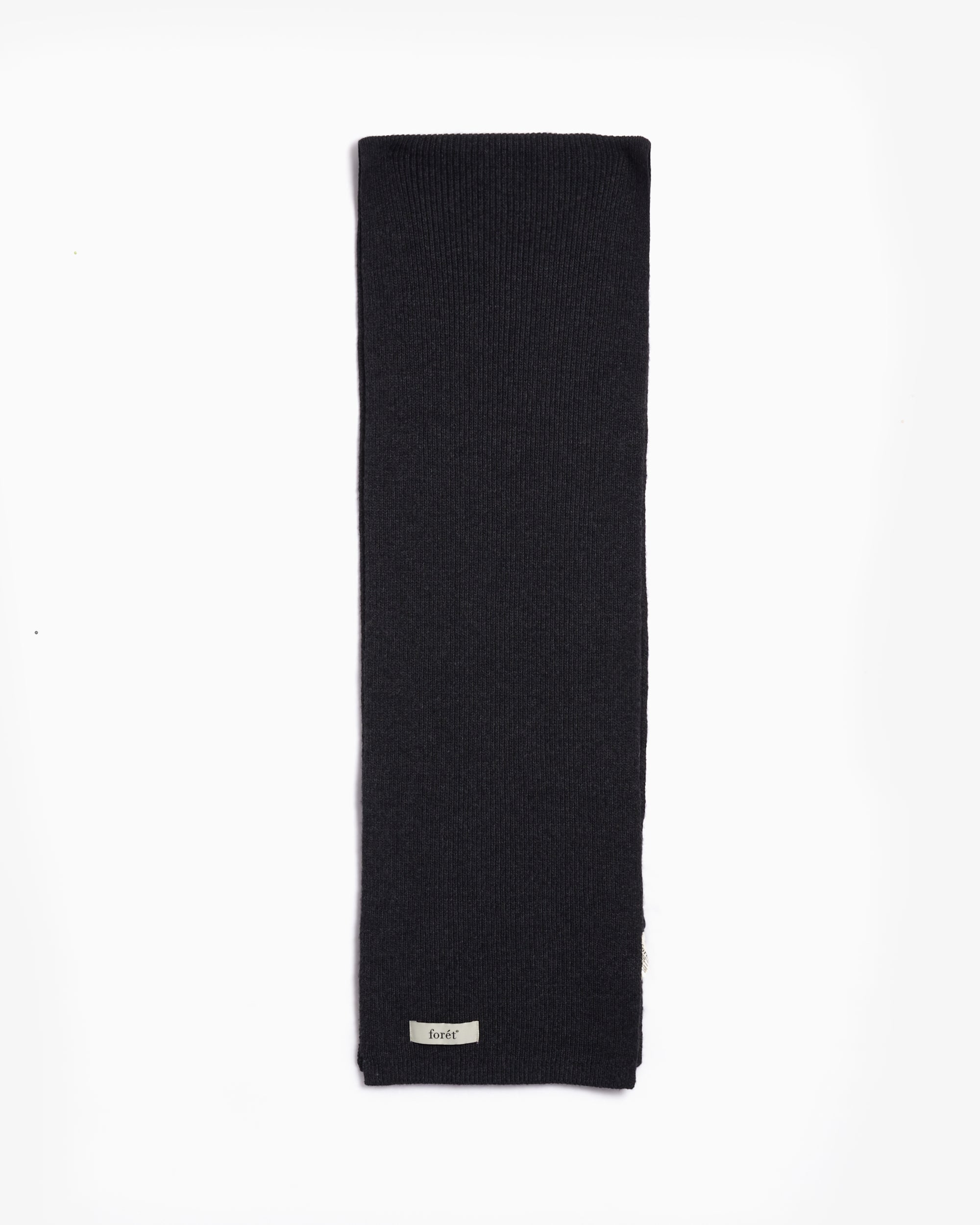 Scarves Gloves Forét Relax Unisex Rib Scarf Unisex Scarves Gloves - F4238-DKGREYMELANGÉ