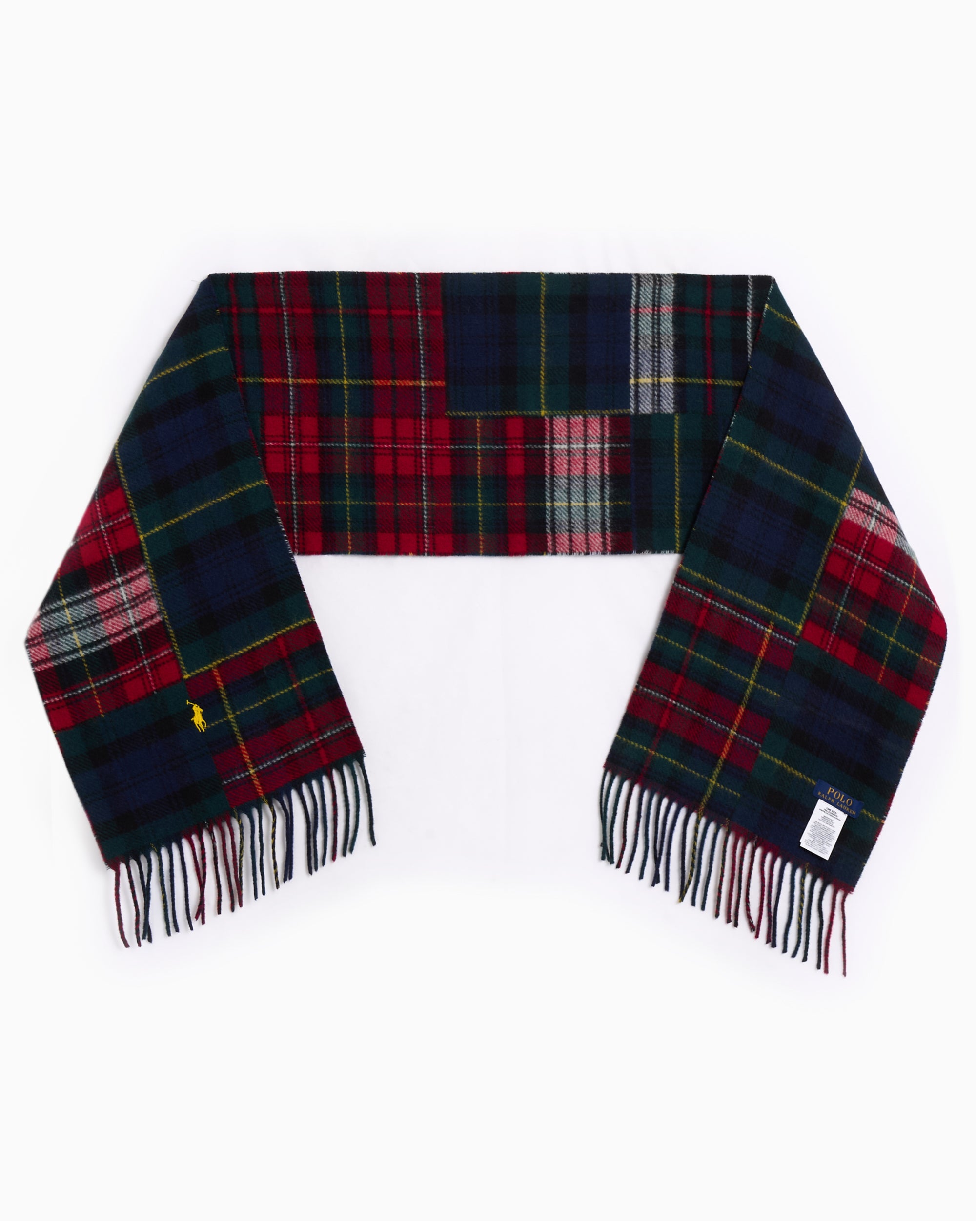 Polo Ralph Lauren Blend-Patchwork Plaid Men's Scarf