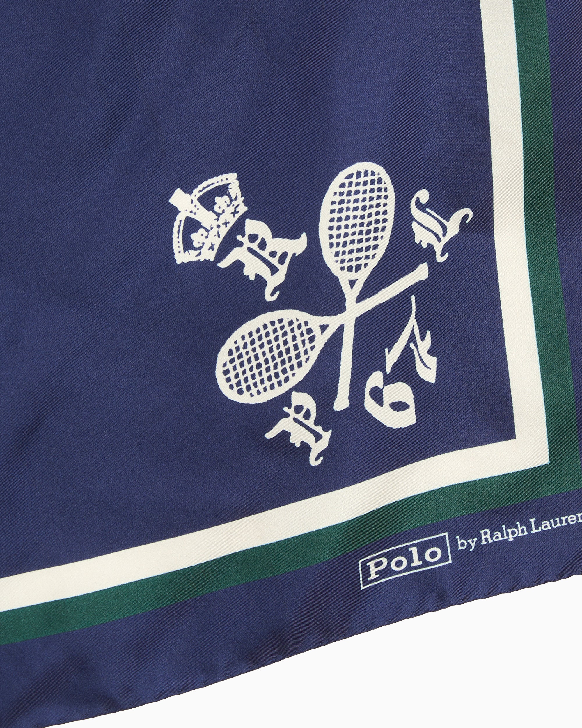 Polo Ralph Lauren テニス柄 バンダナ スカーフ Polo Ralph Lauren 
