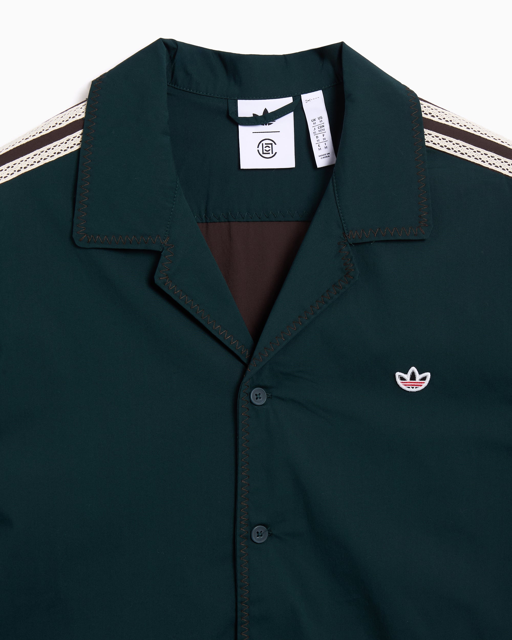 Shirts adidas Originals x CLOT Bowling Short-Sleeved Unisex Shirt - JP3870