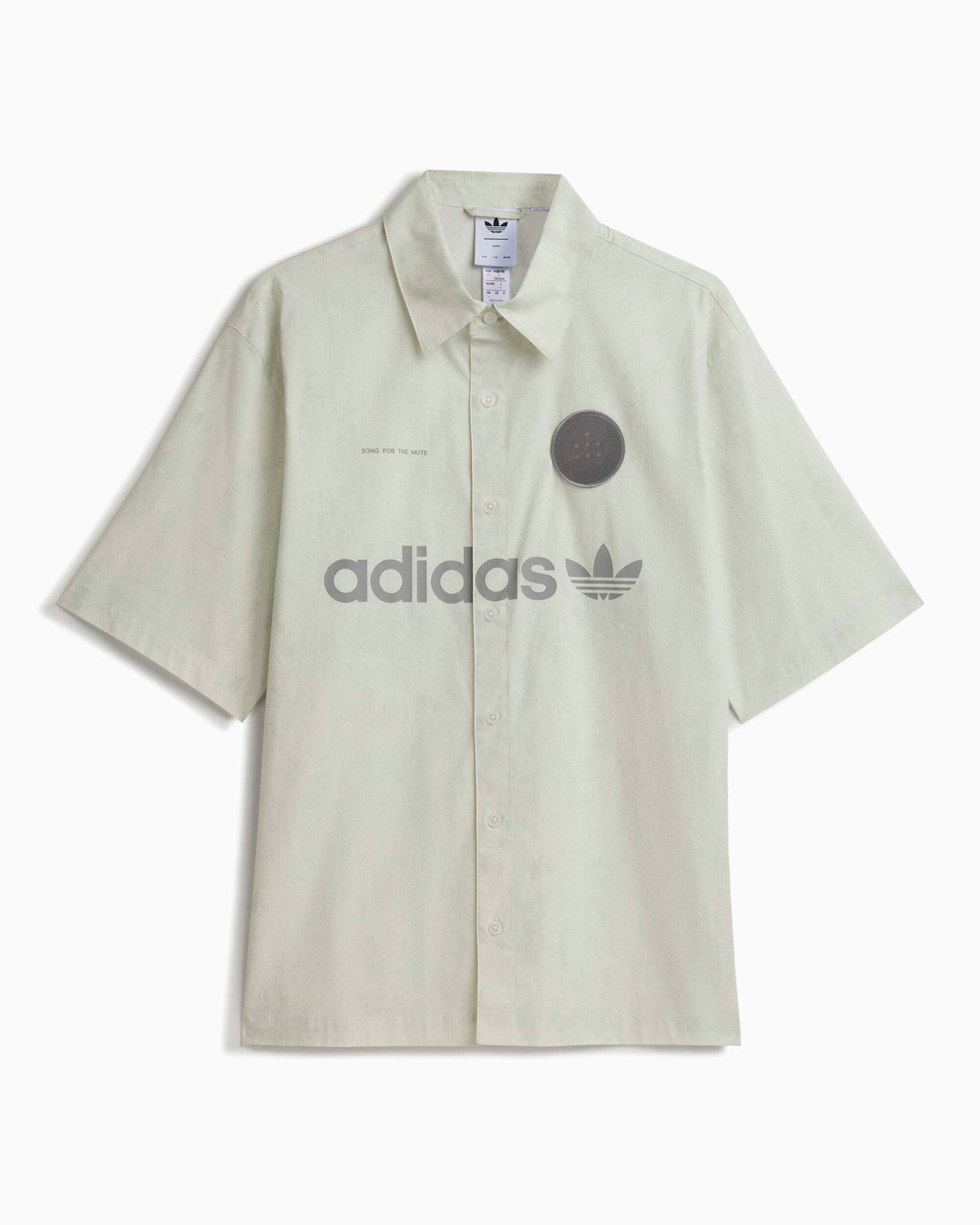 Shirts adidas Originals x Song For The Mute Adi008 Short-Sleeved Relaxed Men's Shirt - LD1923