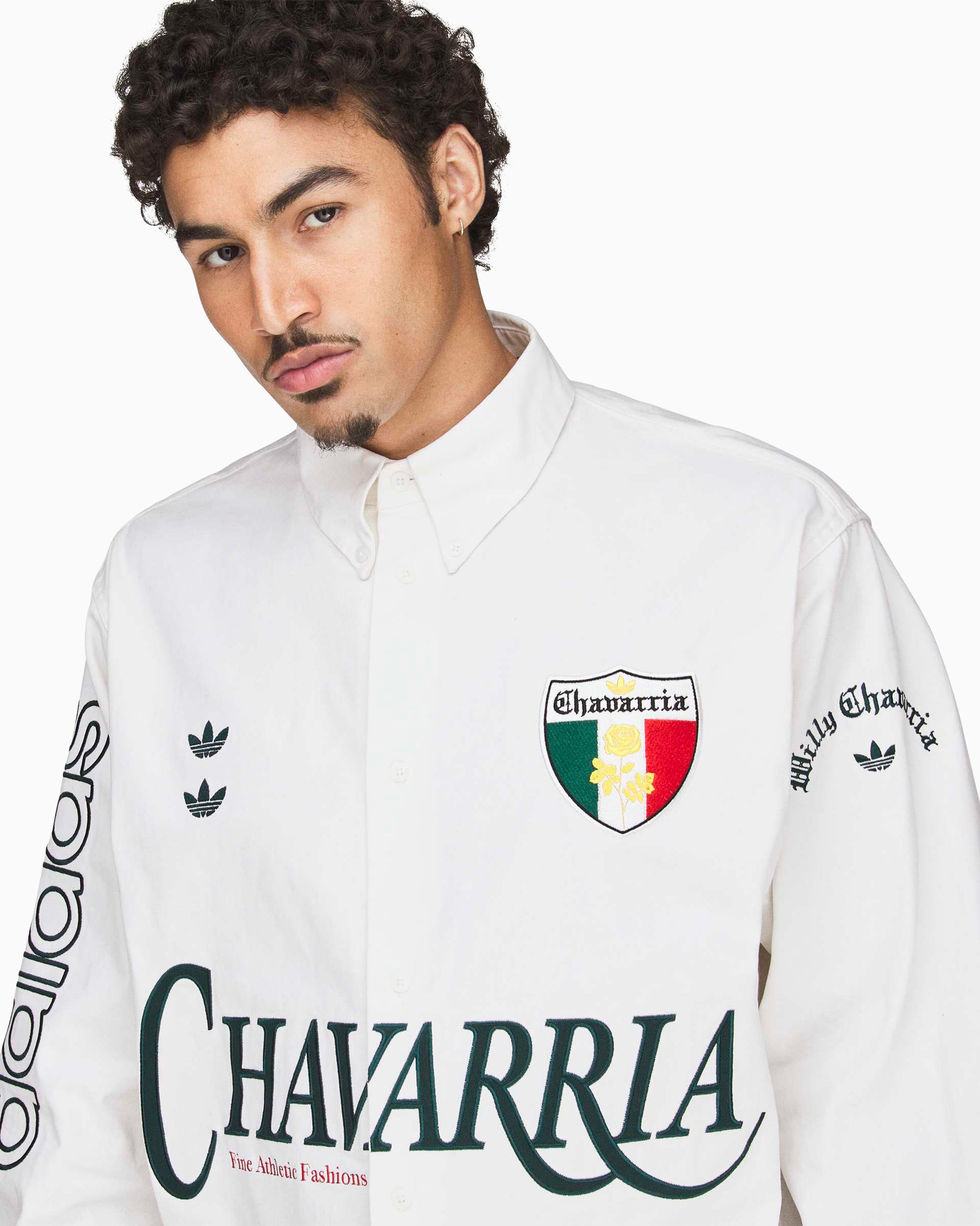 adidas Originals x Willy Chavarria Logo Relaxed Men's Shirt