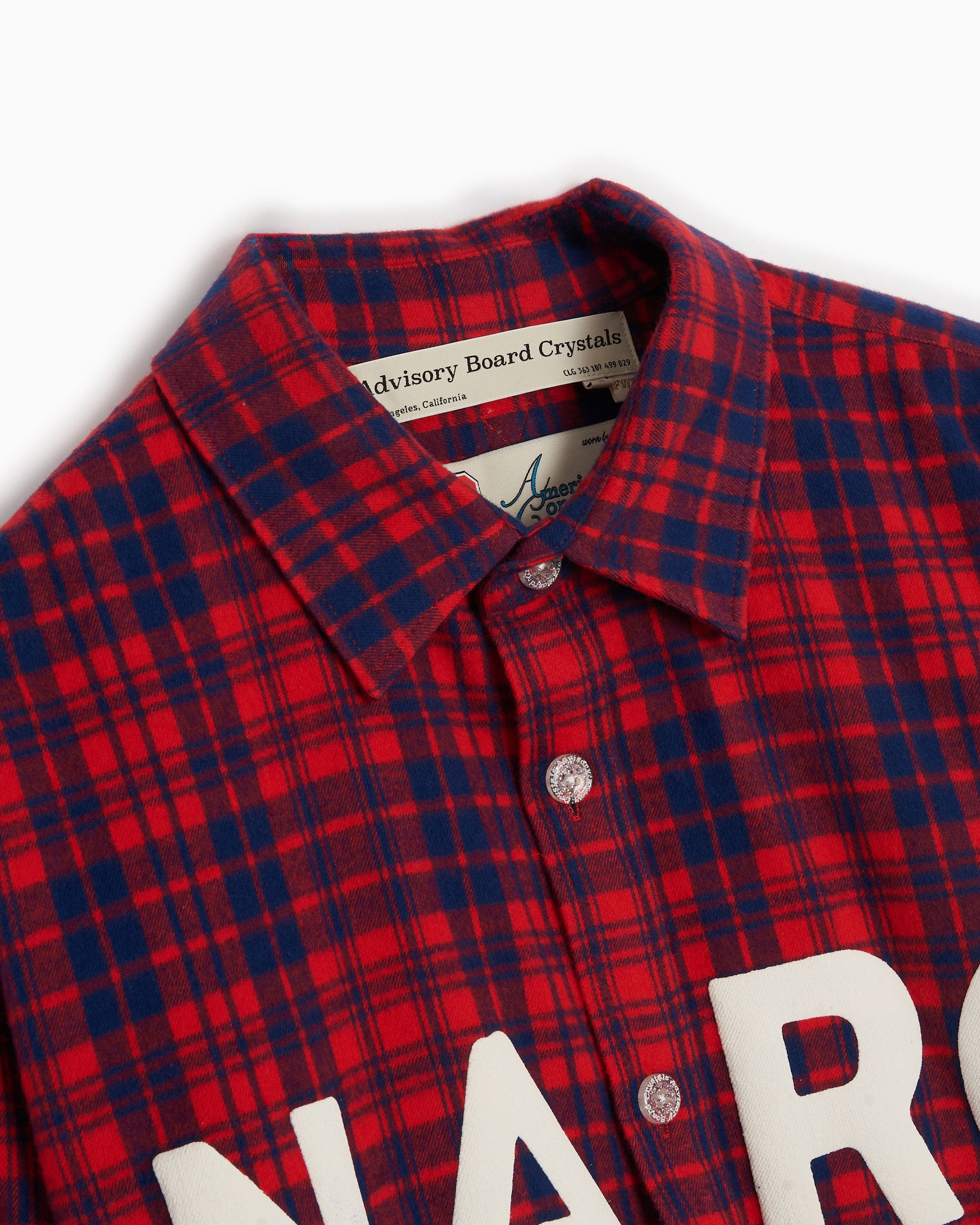 Advisory Board Crystals Abc. NARC Men's Flannel Shirt Men's Shirt