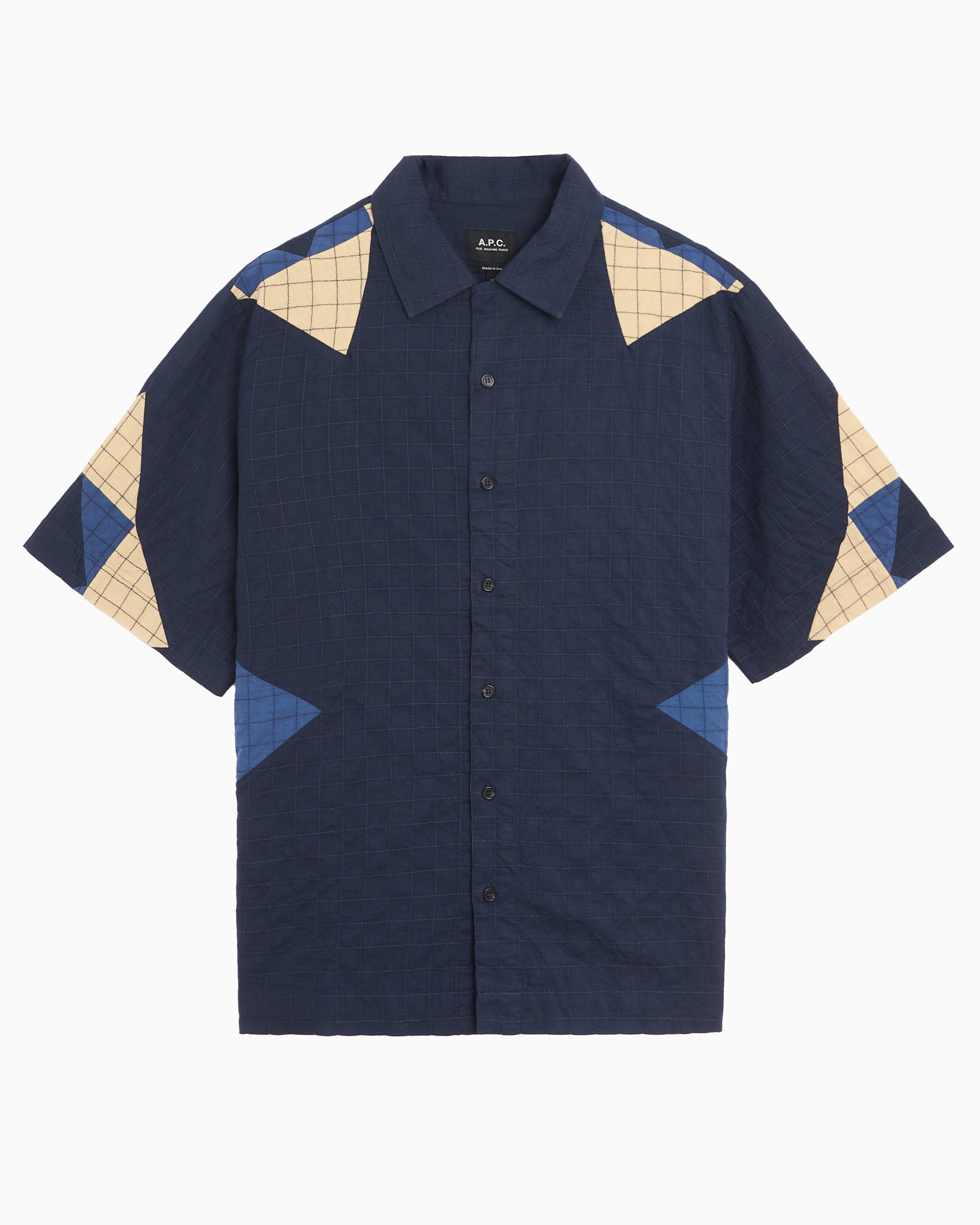 shirts-apc-patchwork-short- shirts-apc-patchwork-short-