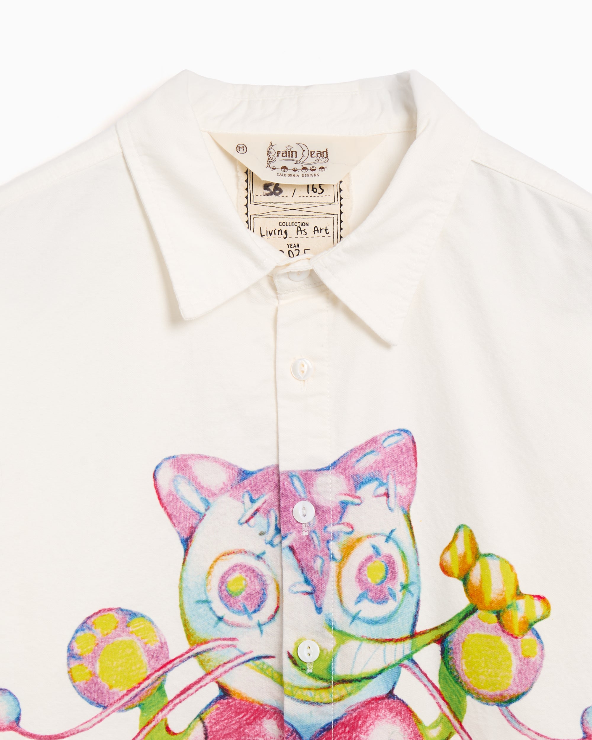 Brain Dead Gaspar Heart Oxford Graphic Men's Shirt