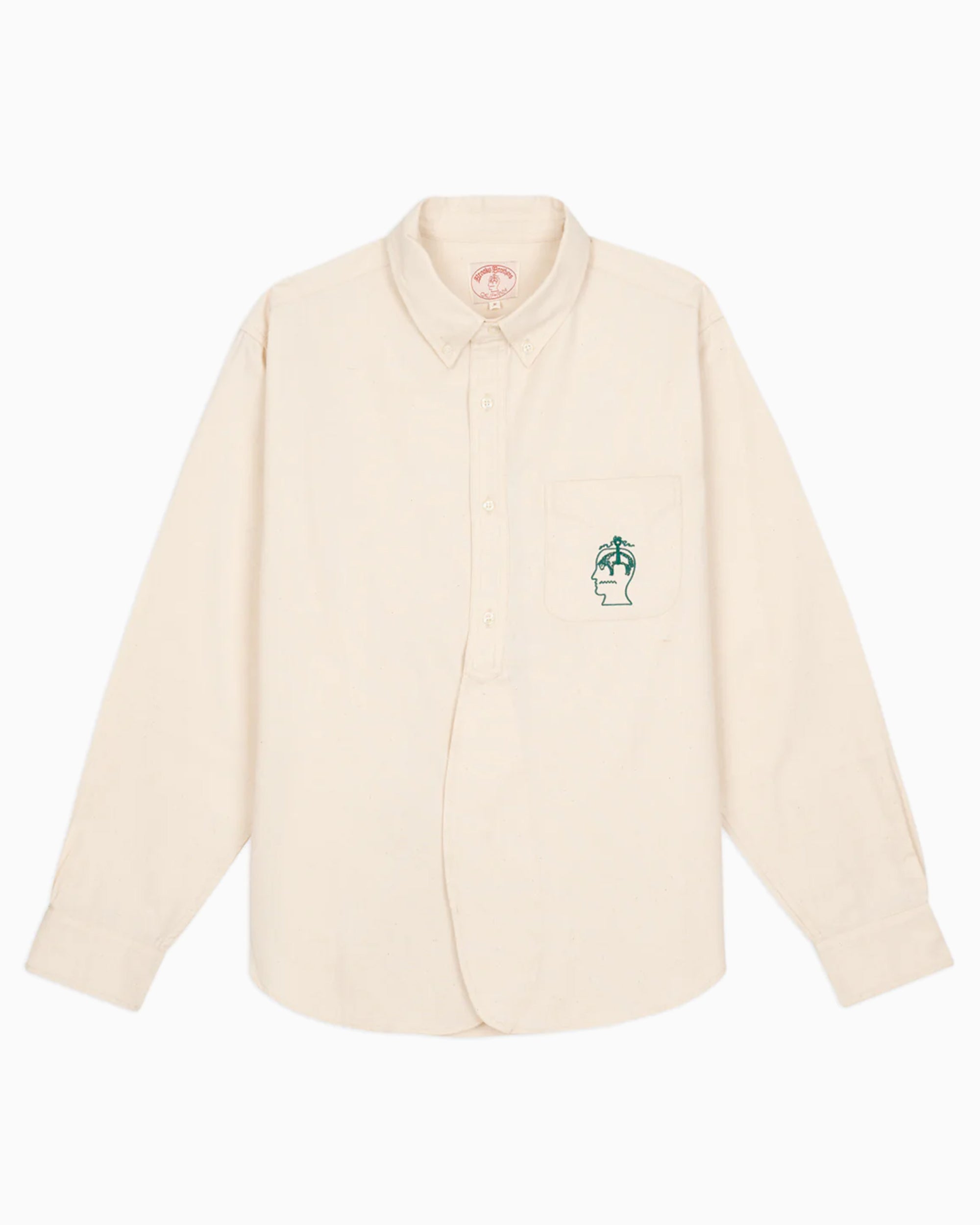 Brain Dead x Brooks Brothers California Embroidered Men's Shirt
