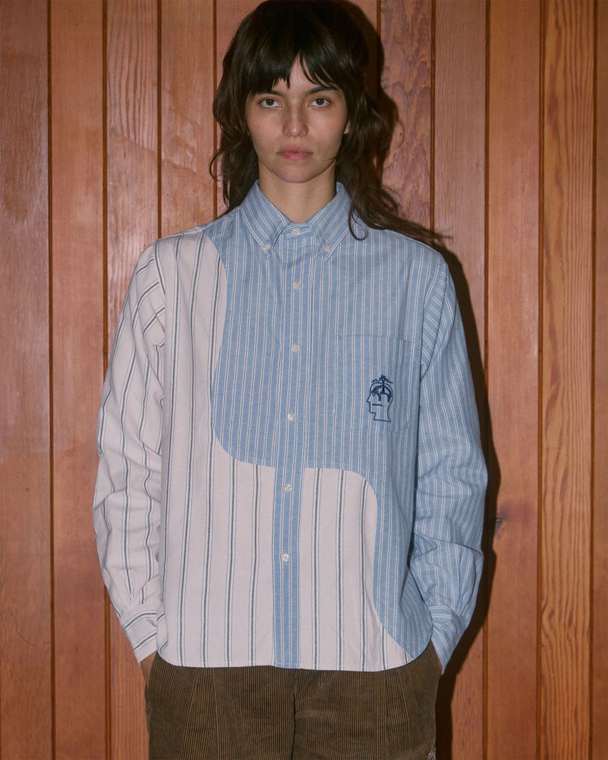 Brain Dead x Brooks Brothers California Striped Men's Shirt