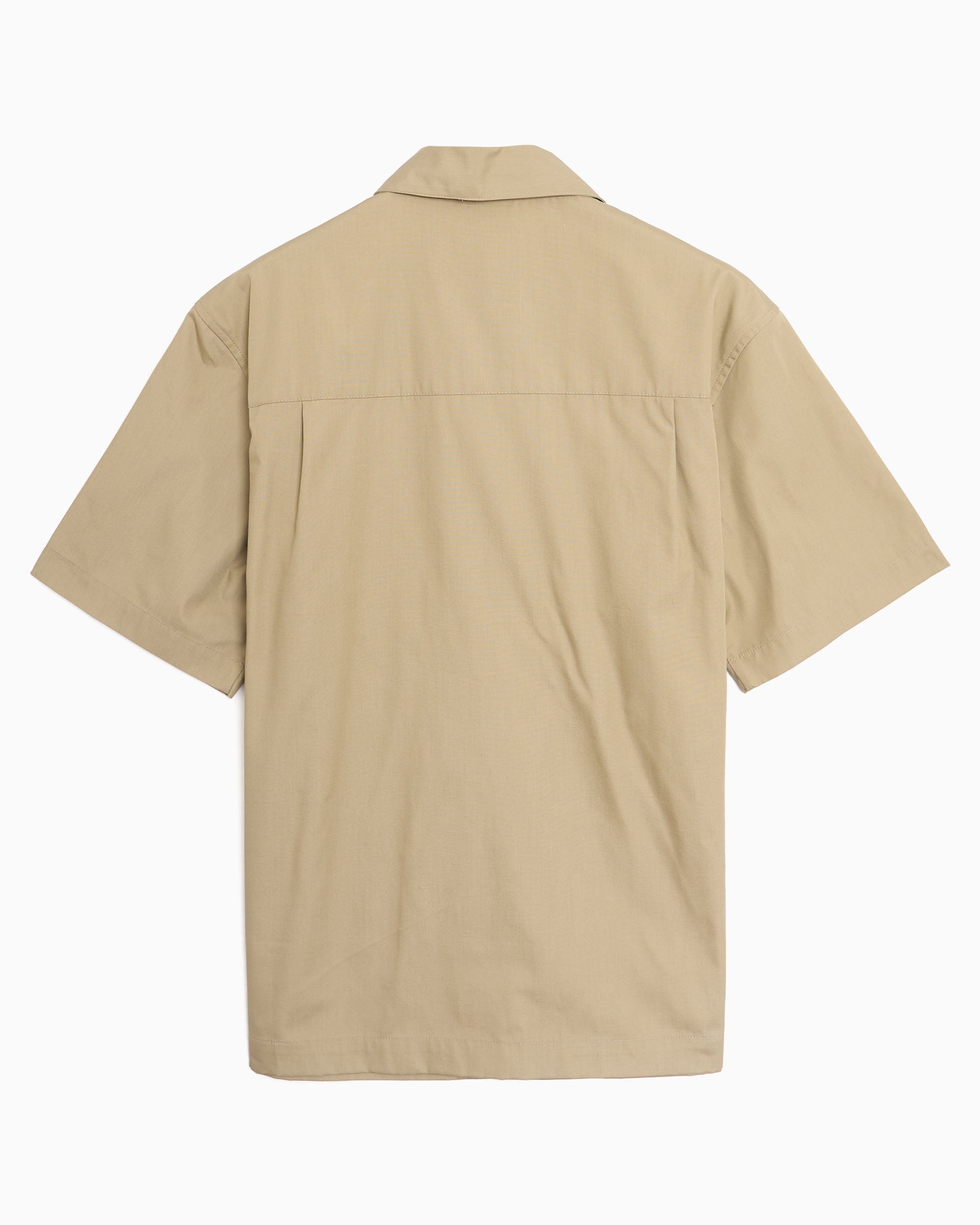 Carhartt WIP Postal Zip Logo Short-Sleeved Relaxed Men's Shirt