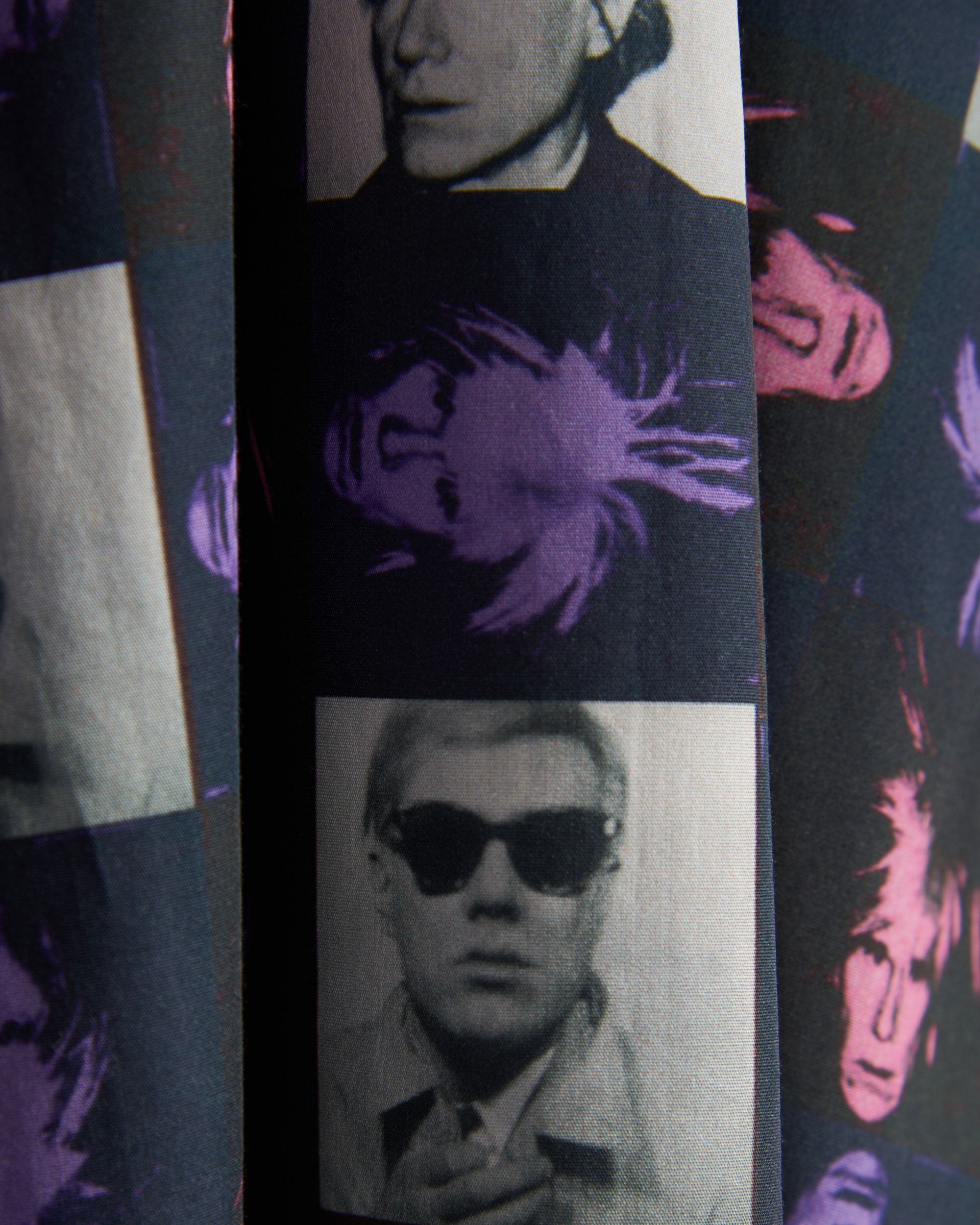 Comme Des Garçons Shirt Andy Warhol Men's Short Sleeve Shirt Men's Shi