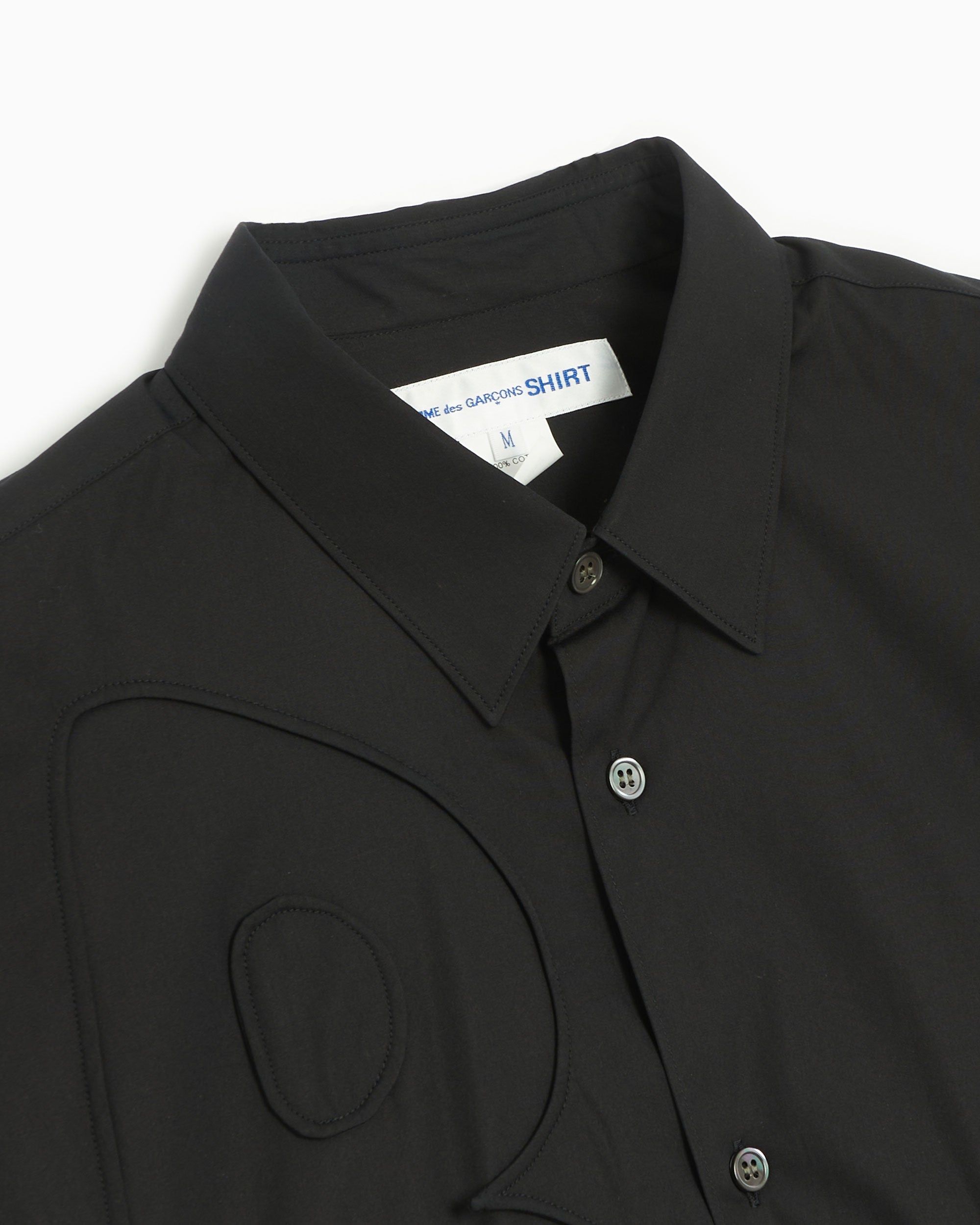 COMME des GARÇONS SHIRT M Tシャツ Comme Des Garçons Shirt Men's Woven Shirt Men's Shirt
