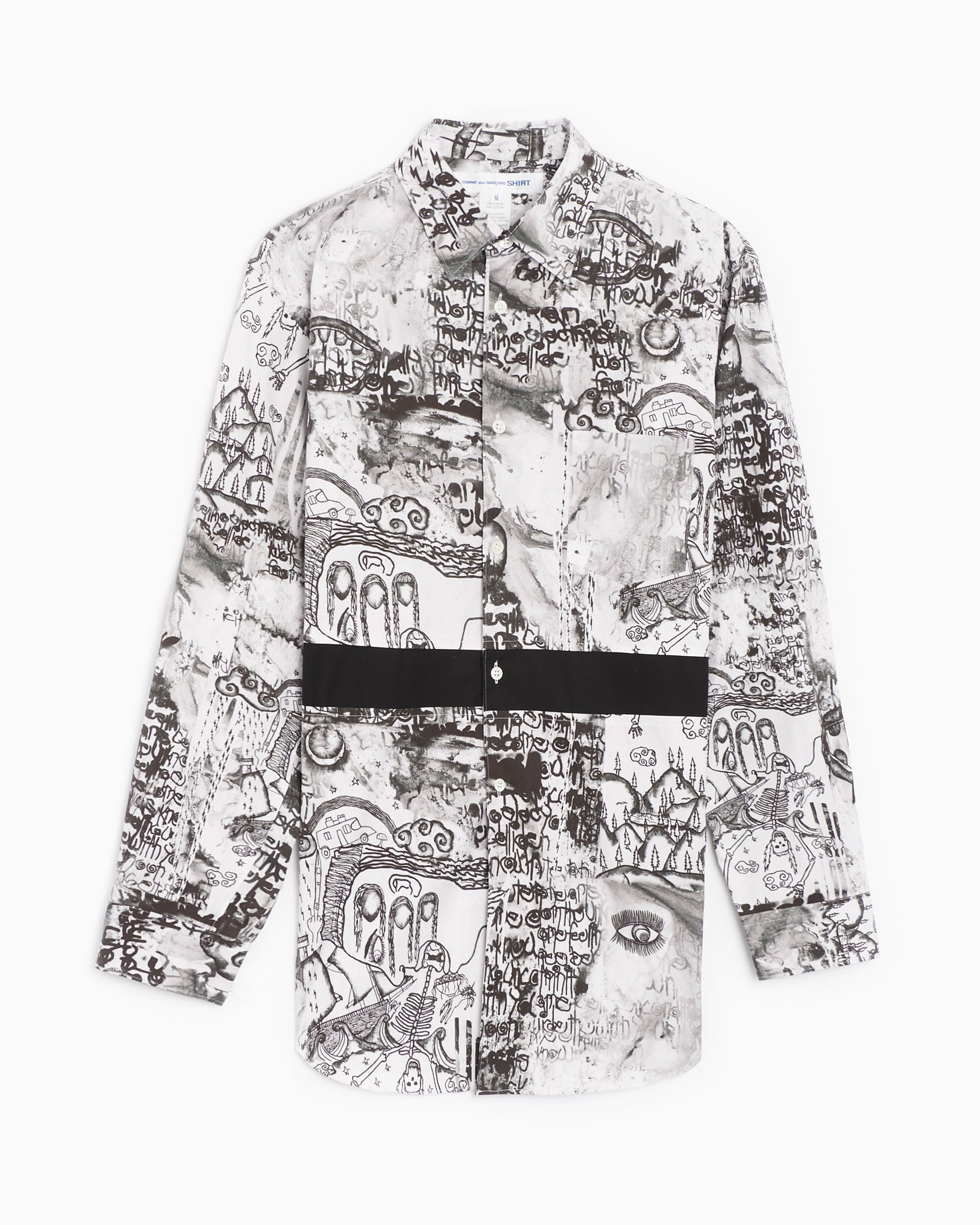 【COMME des GARÇONS SHIRT】Shirt 07ss Comme Des Garçons Shirt Men's Woven Shirt Men's Shirt