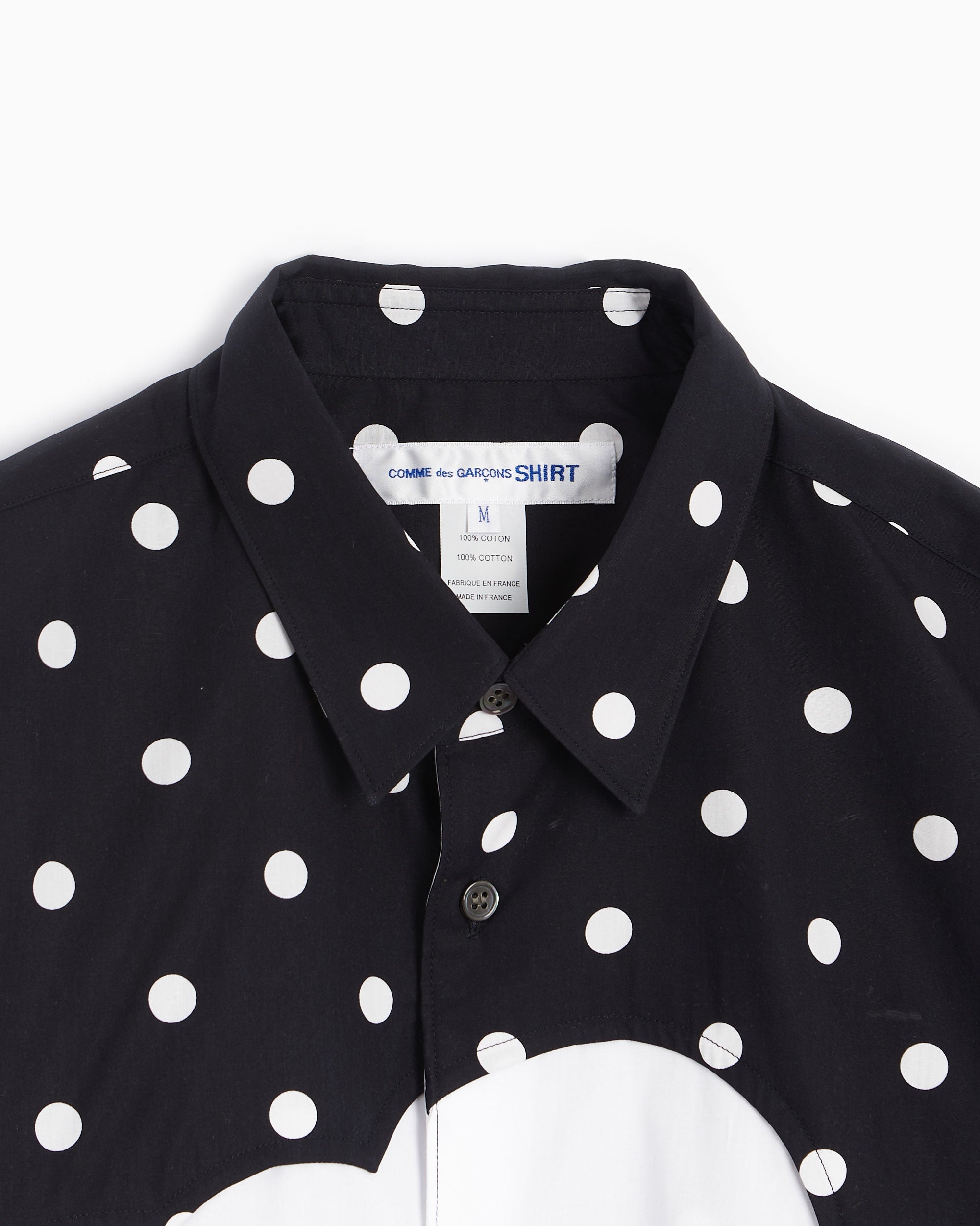 Comme Des Garçons Shirt x Christian Marclay Men's Woven Shirt Men's Sh