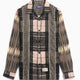 Chemise DEVÁ STATES Ikat Men's Long Sleeve Linen Shirt pour homme