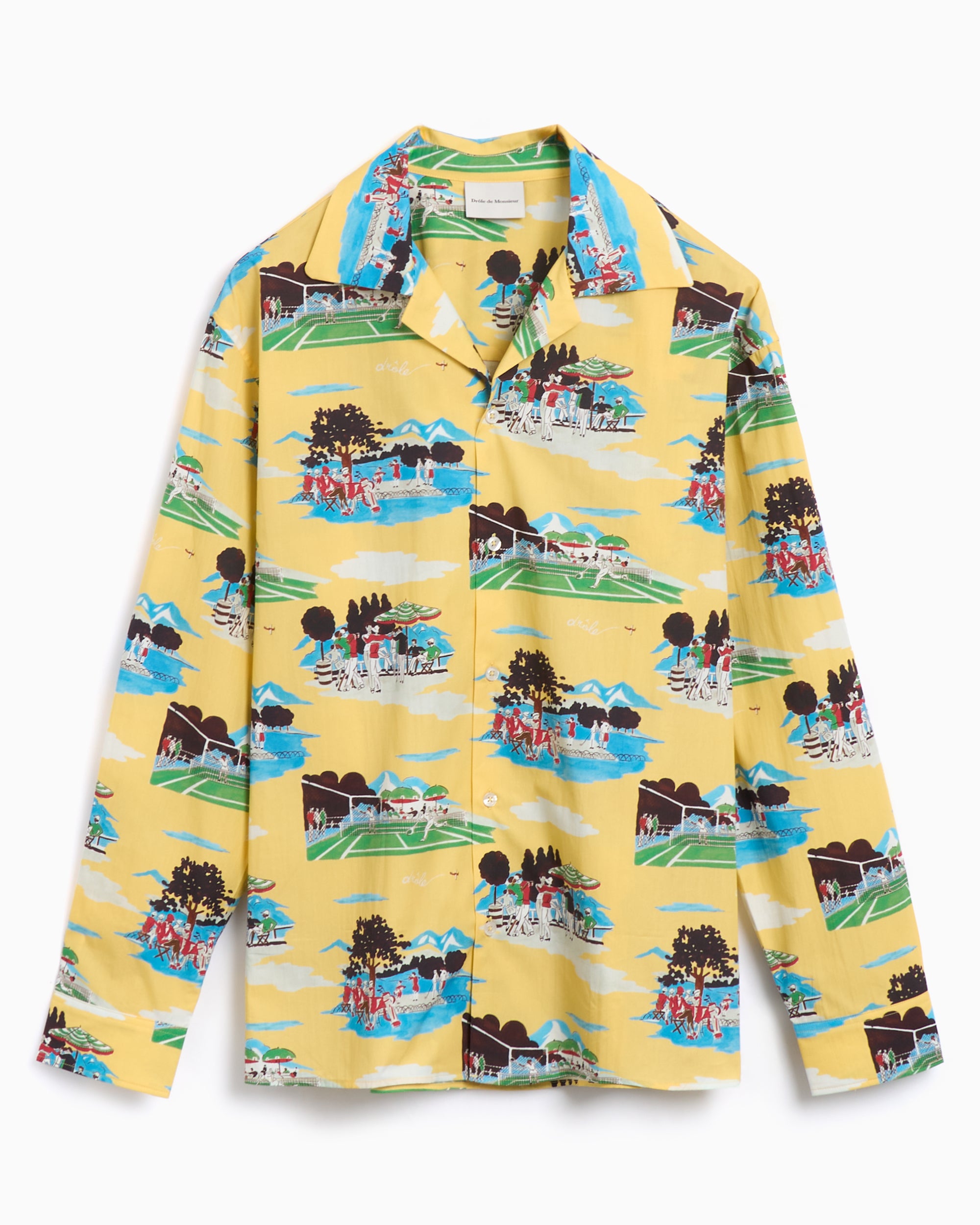 Shirts Drôle de Monsieur Country Club Men's Shirt Men's Shirt - SH209-CO194-LYL